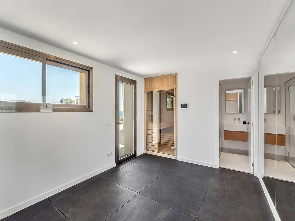 Newly Built Villa in Purist Style on the First Sea Line-10