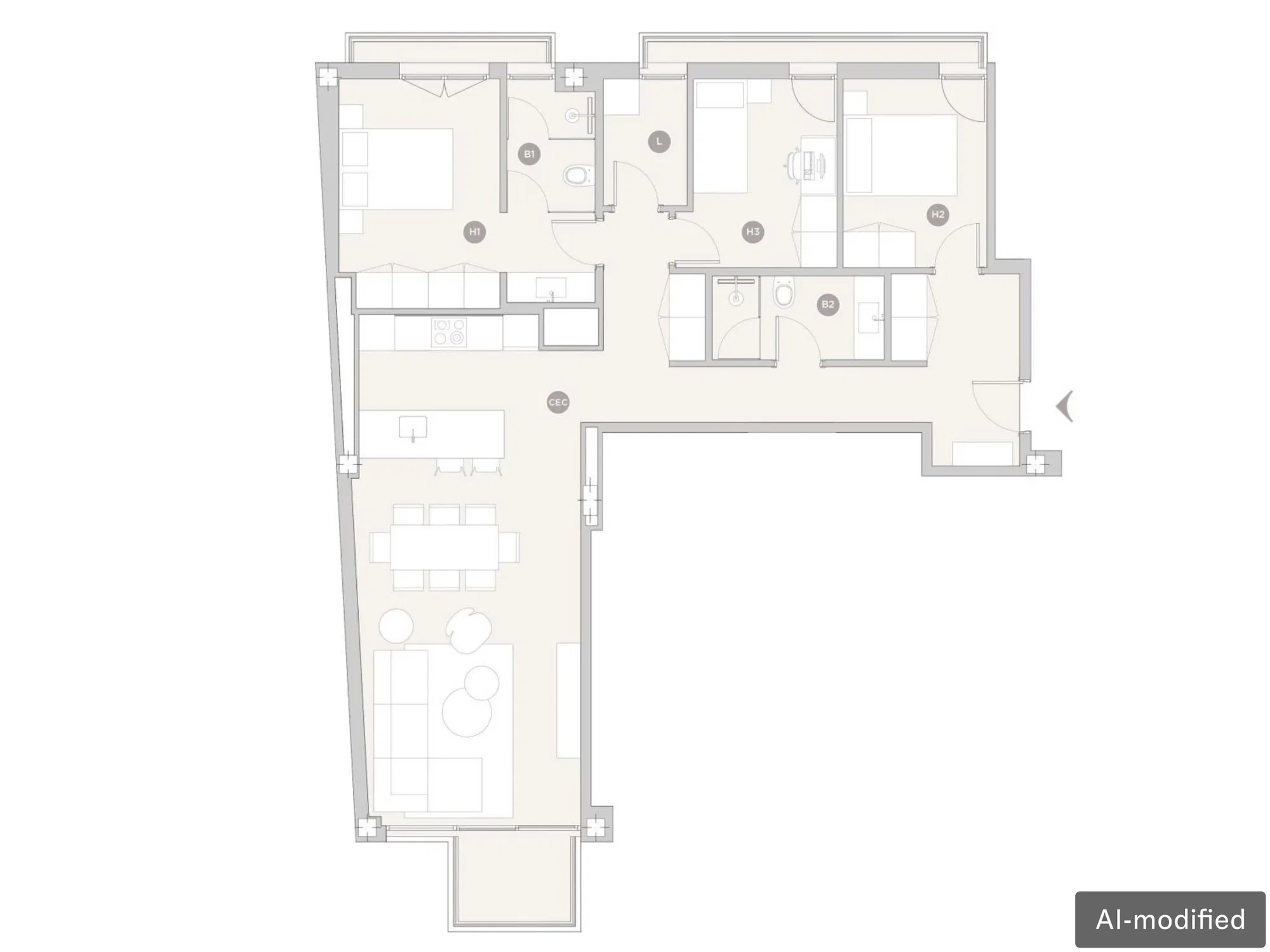 Nieuwbouwappartement van hoge kwaliteit op een populaire locatie in Palma-23