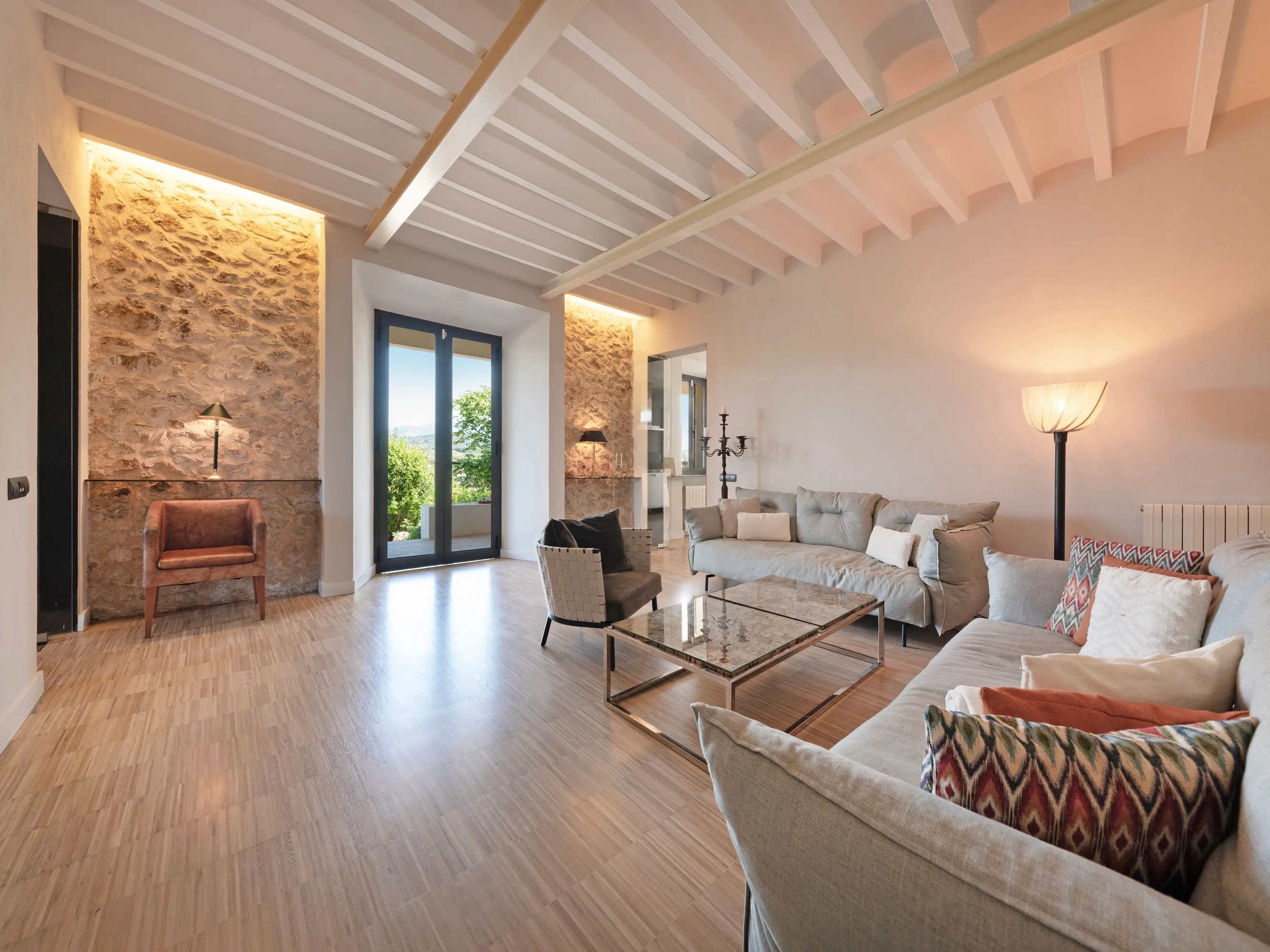 Стильная квартира с садом и бассейном в Эстаблиментсе-4