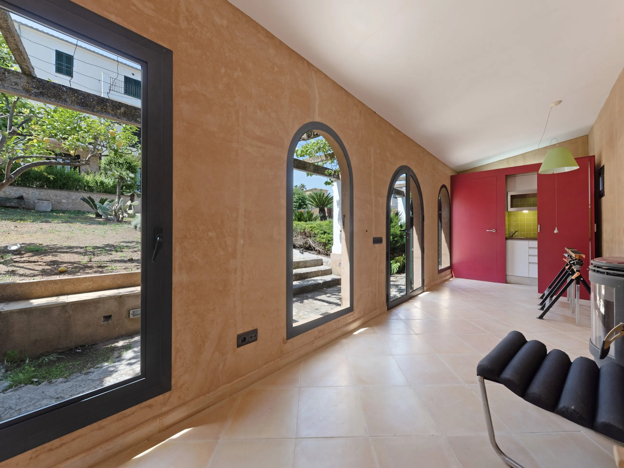 Stylish Garden Apartment with Pool in Establiments-13