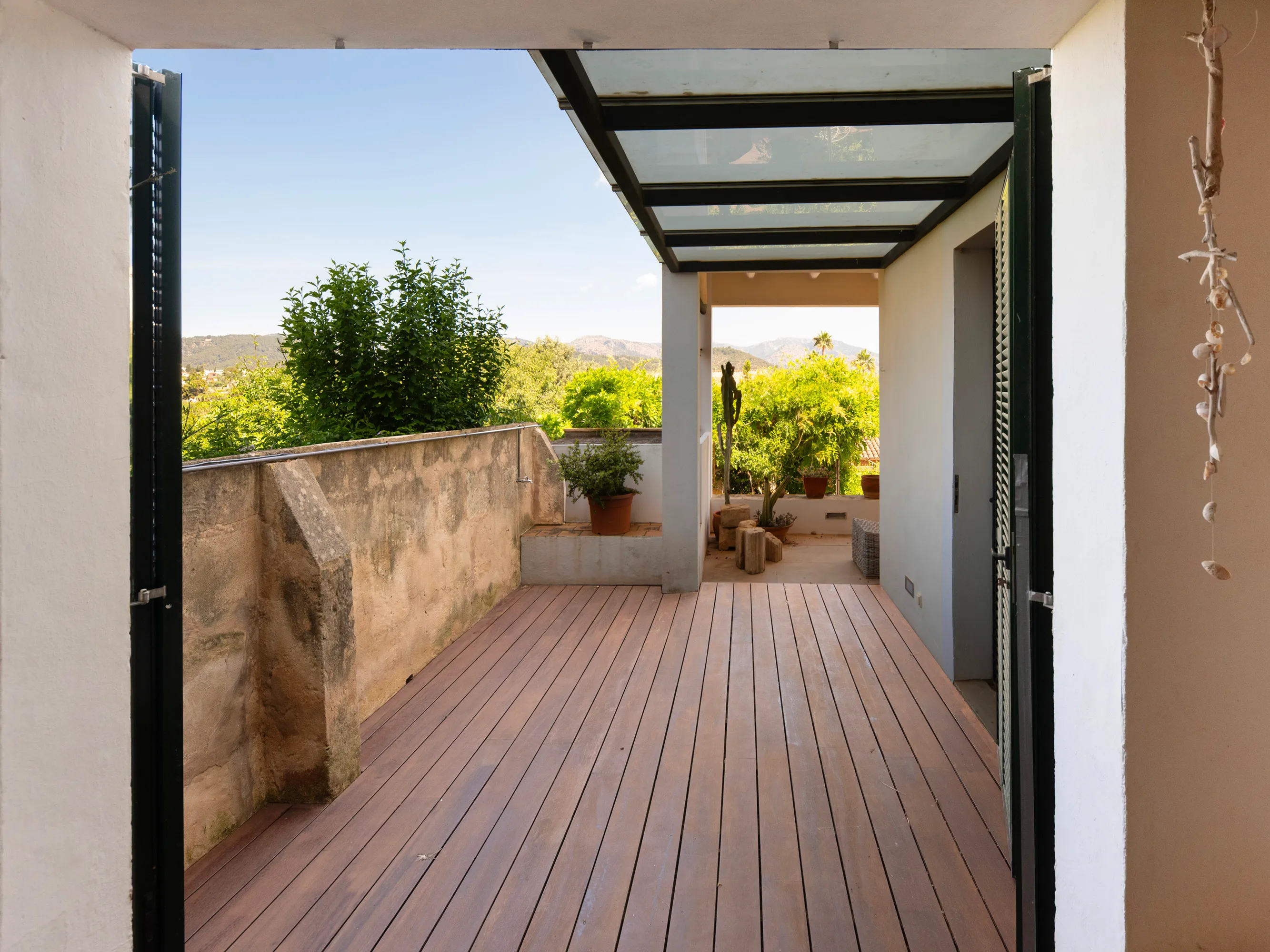 Stylish Garden Apartment with Pool in Establiments-8