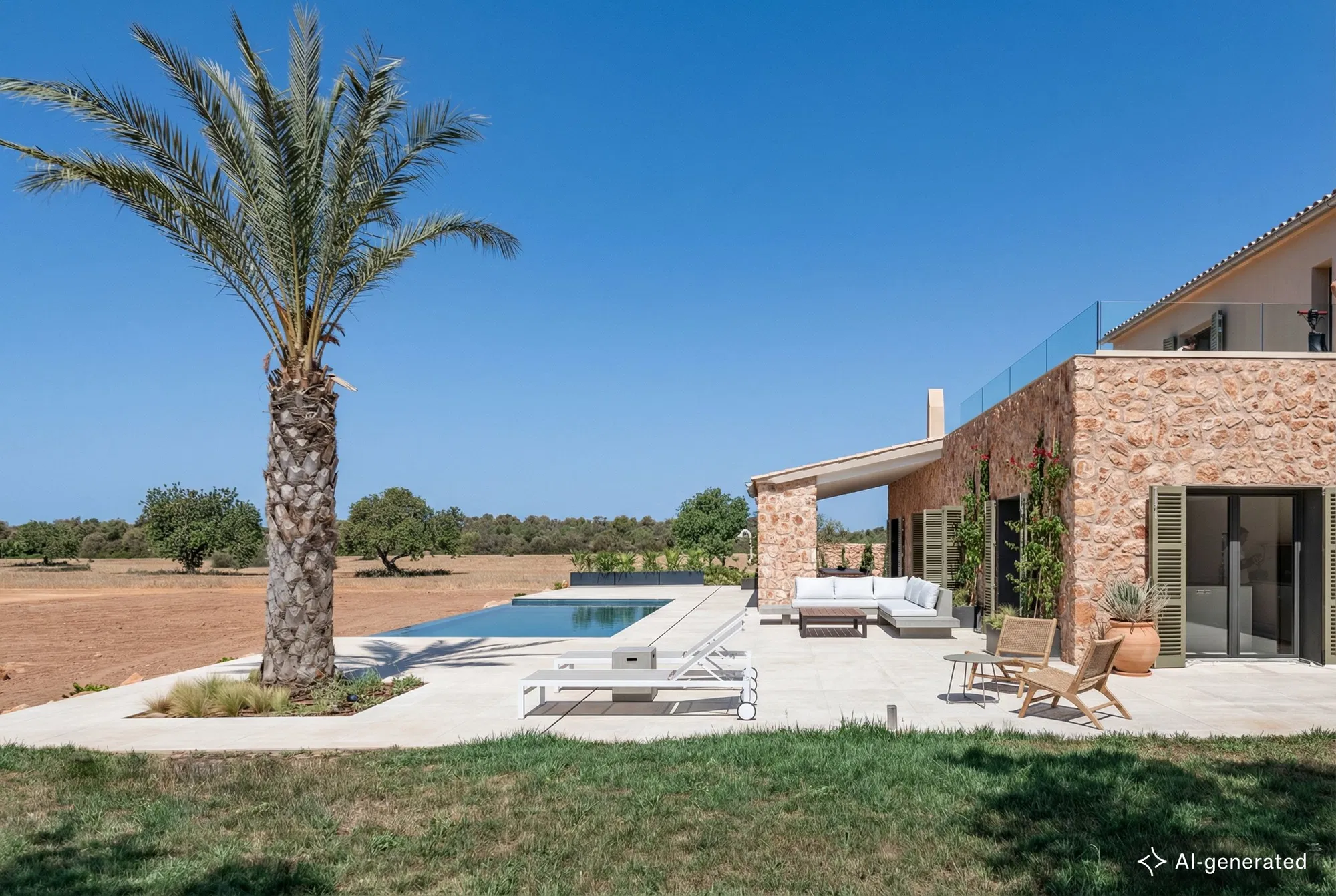 Splendida casa di campagna di nuova costruzione a Llucmajor-1