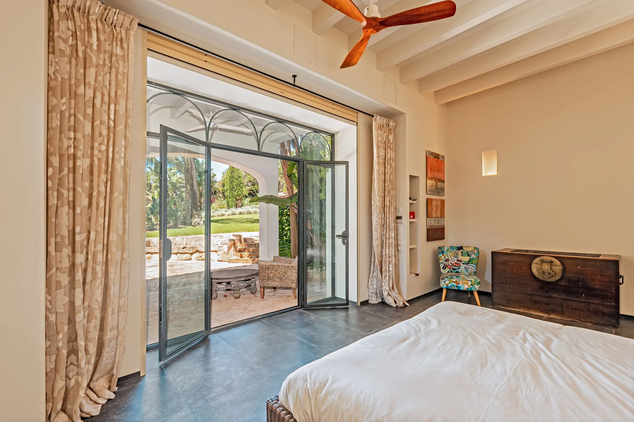 Stilfuld finca-oase med havudsigt og privatliv nær Alquería Blanca-11