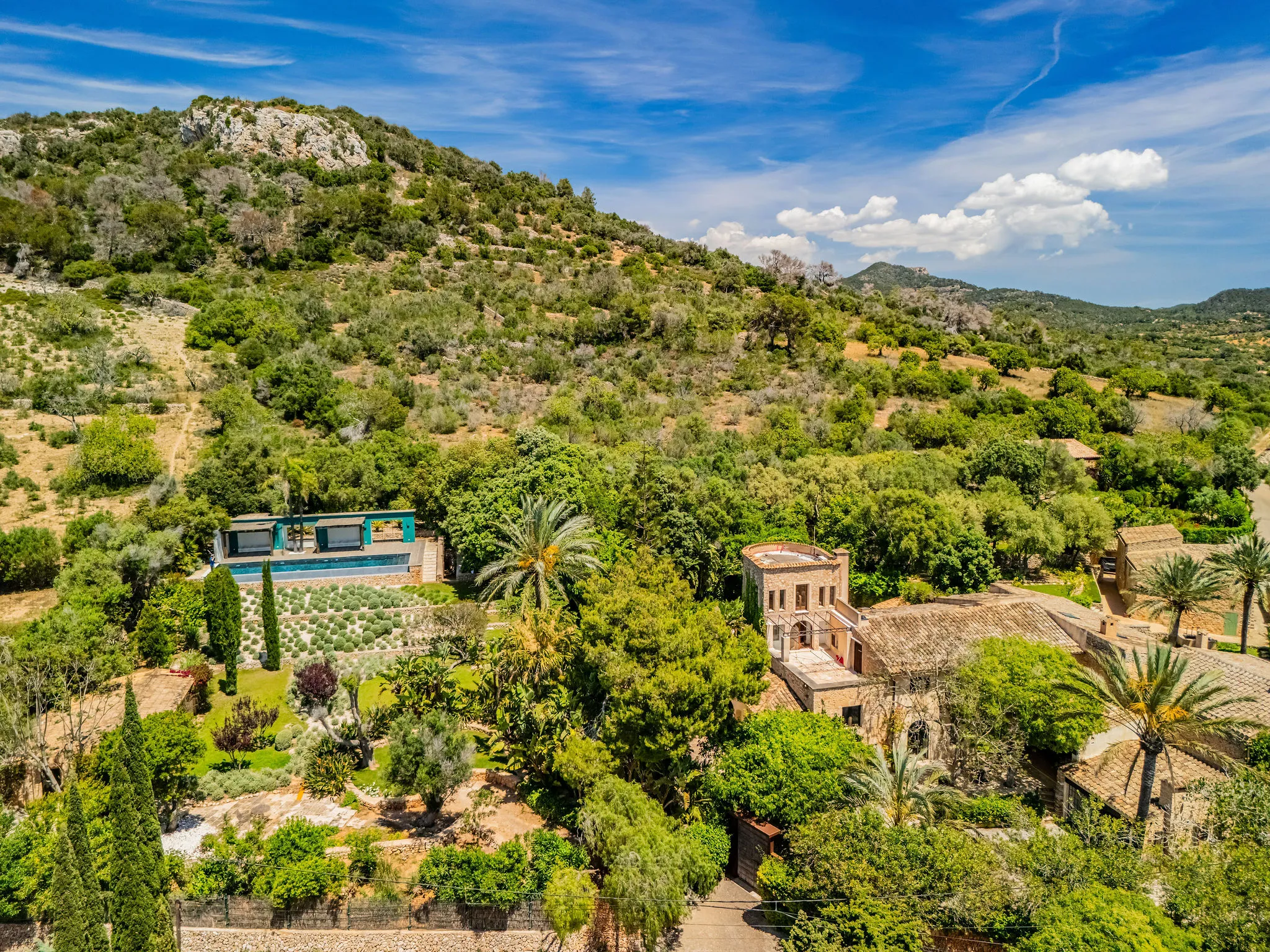 Stilfuld finca-oase med havudsigt og privatliv nær Alquería Blanca-2