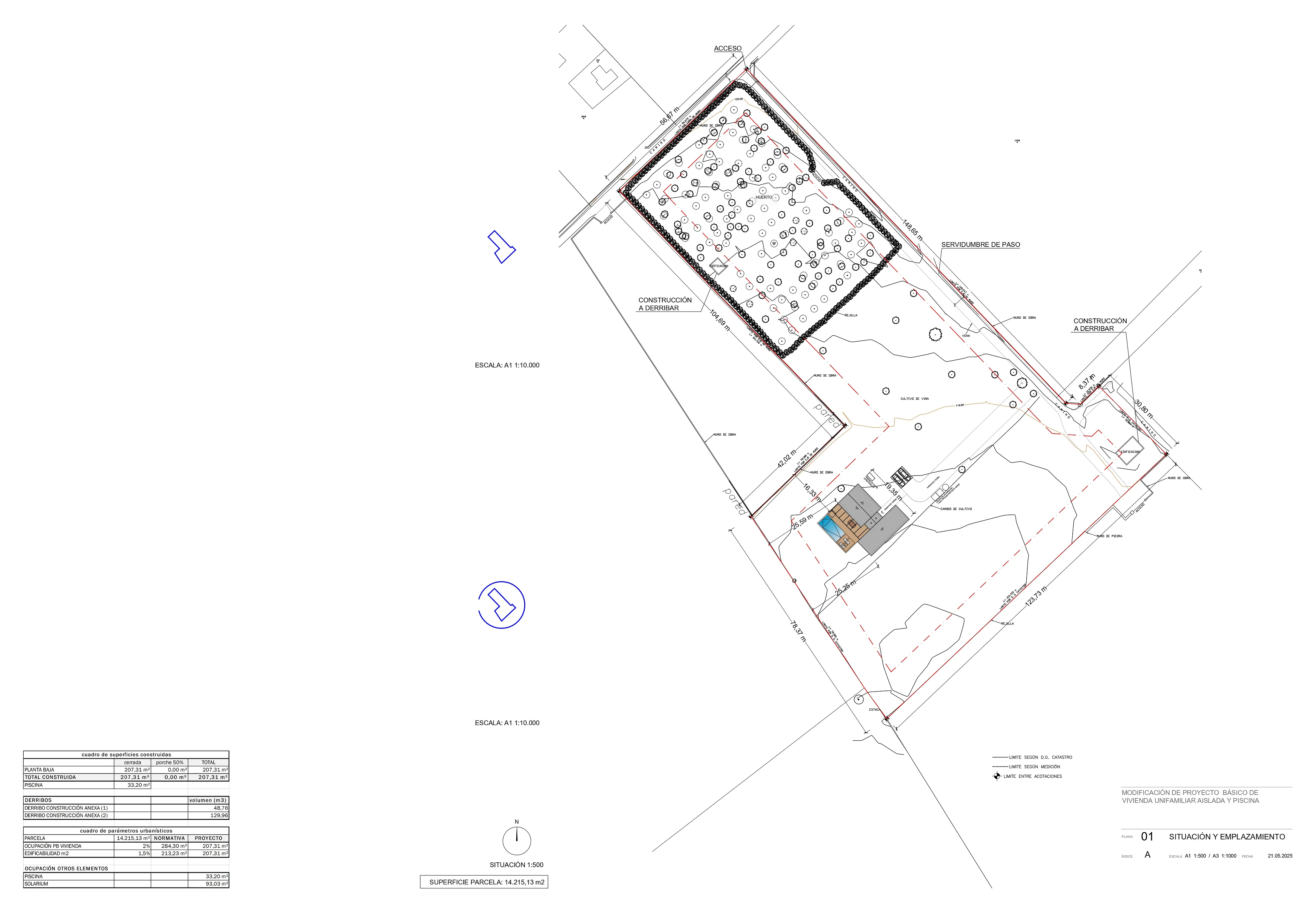 Parcela de terreny amb llicència d'urbanisme i permís d'obres a Santa Maria del Camí-9