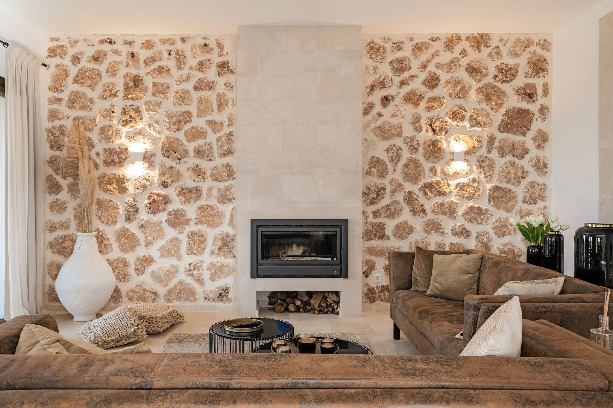 Magnífica finca de lujo autosuficiente con puestas de sol en el horizonte marino-7