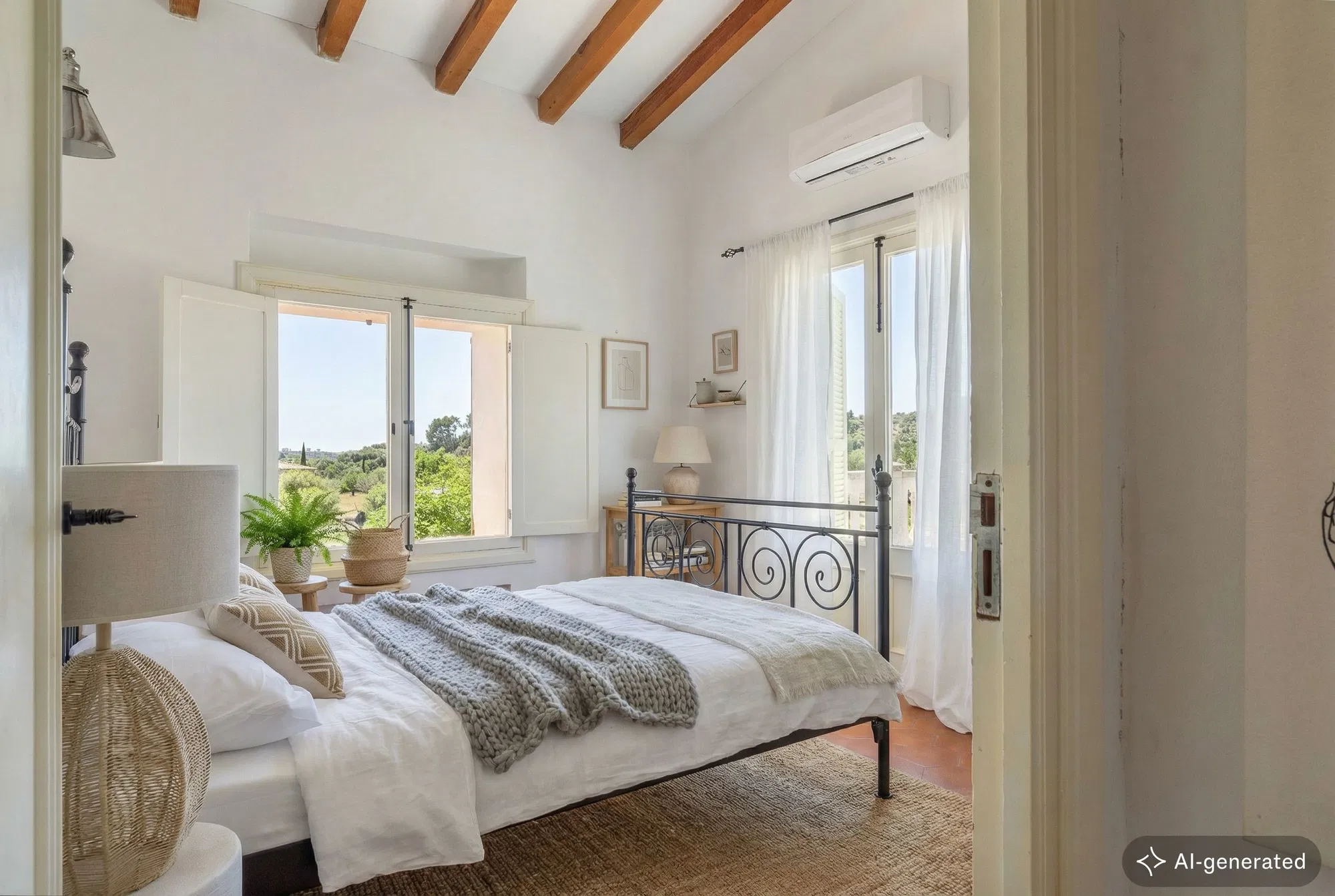 Belle finca avec piscine, vue sur la Tramuntana et licence de location de vacances-10