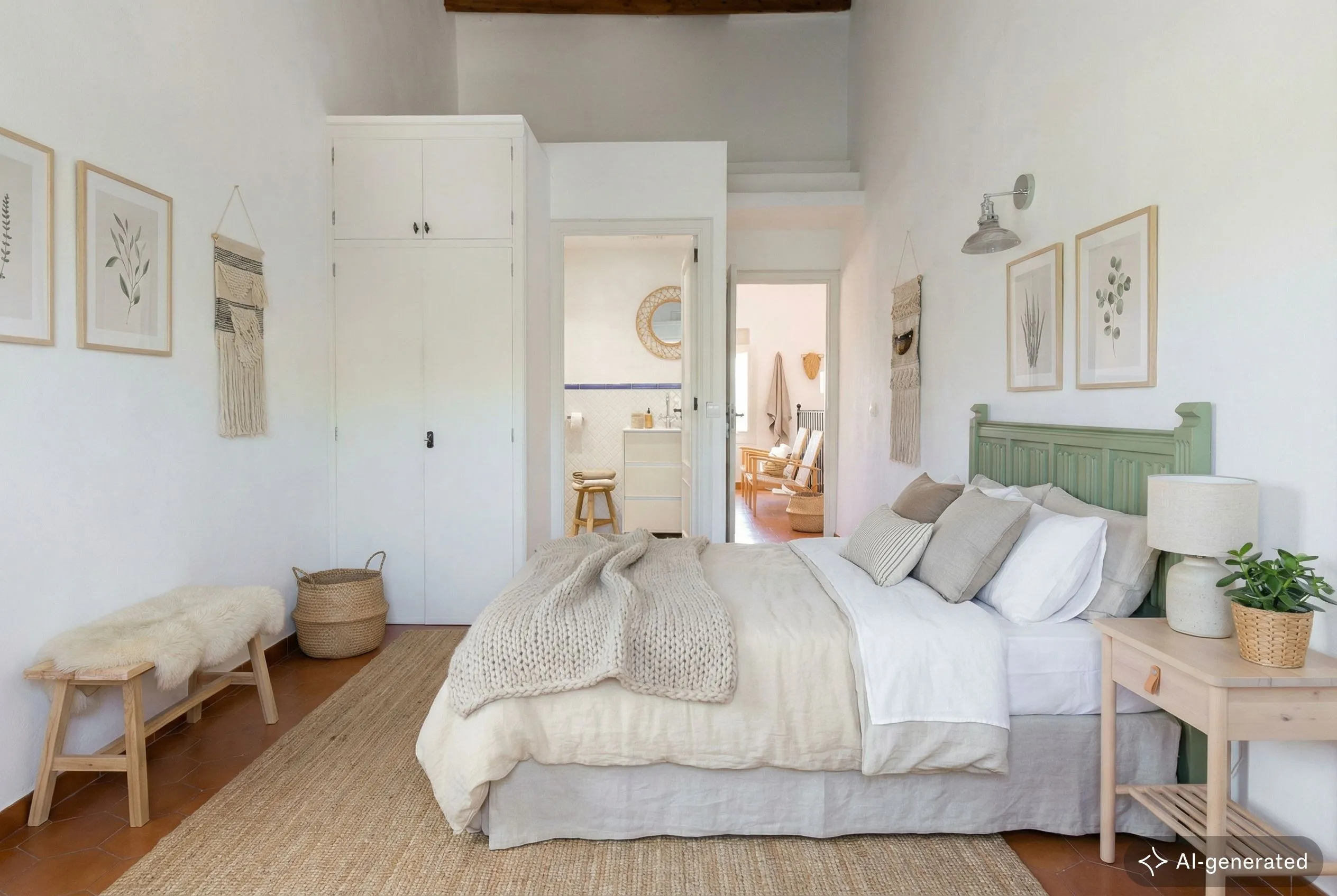 Finca con vistas y licencia de alquiler vacacional-11