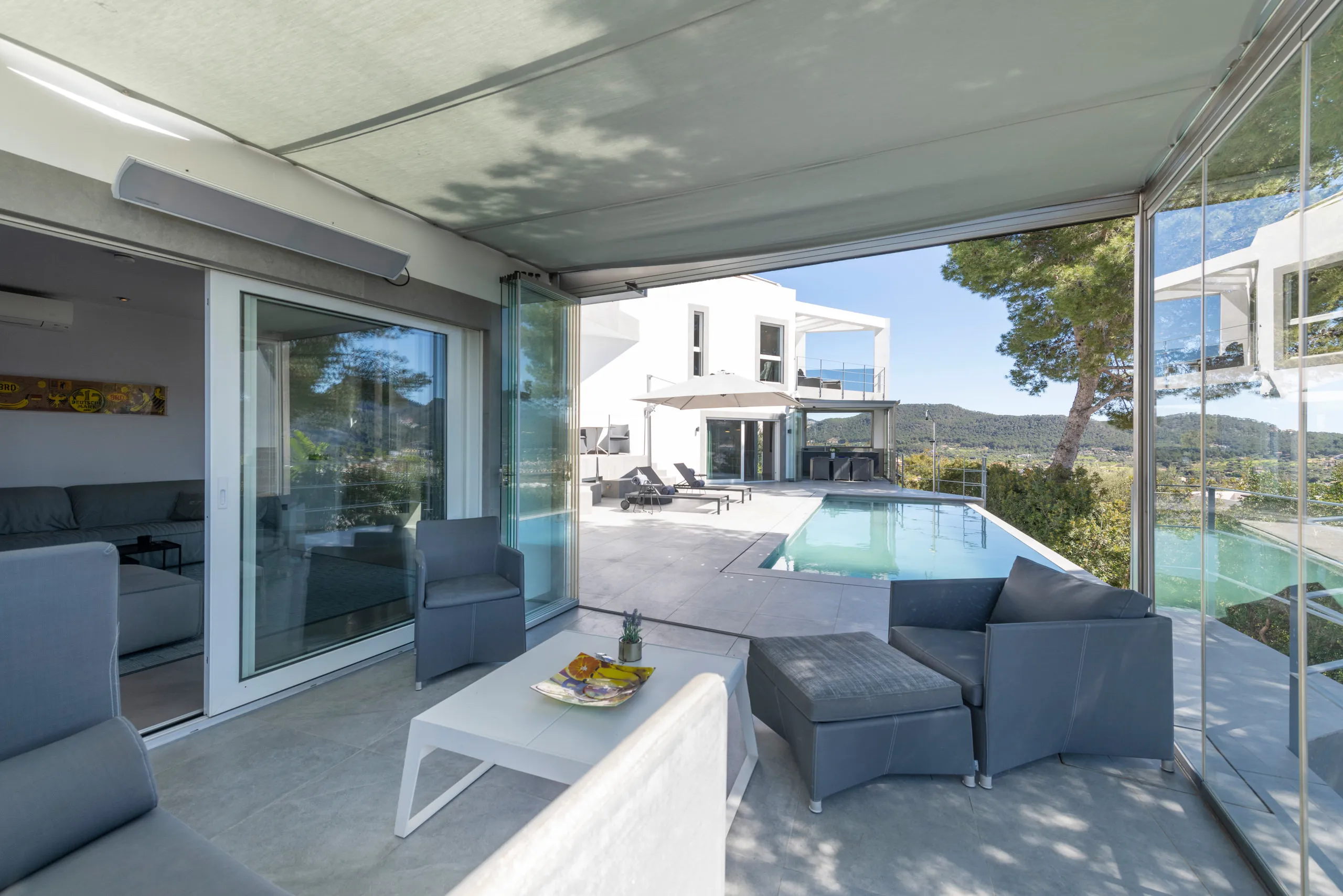 Moderna Vila de disseny amb vista al port a Port Andratx-10