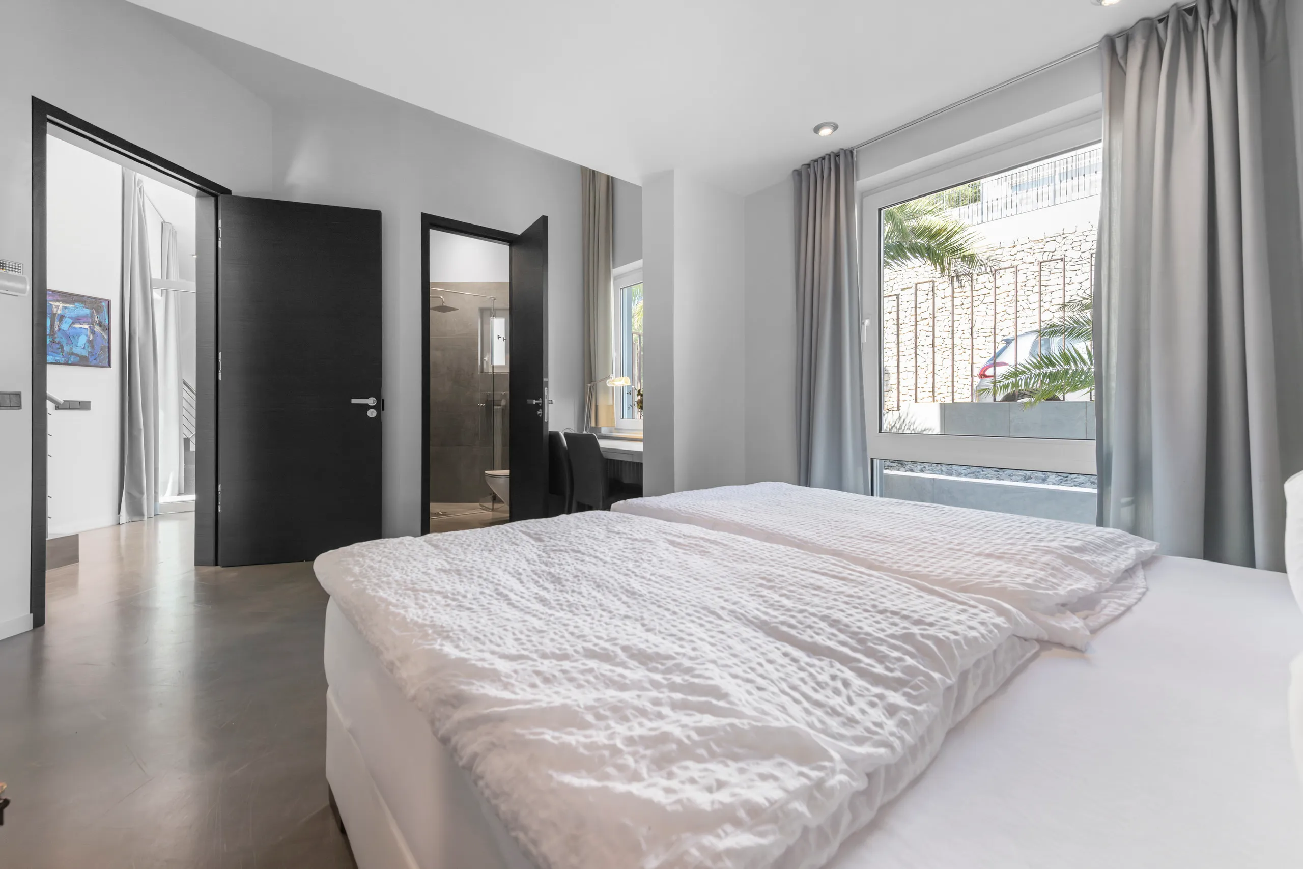 Moderna Vila de disseny amb vista al port a Port Andratx-22