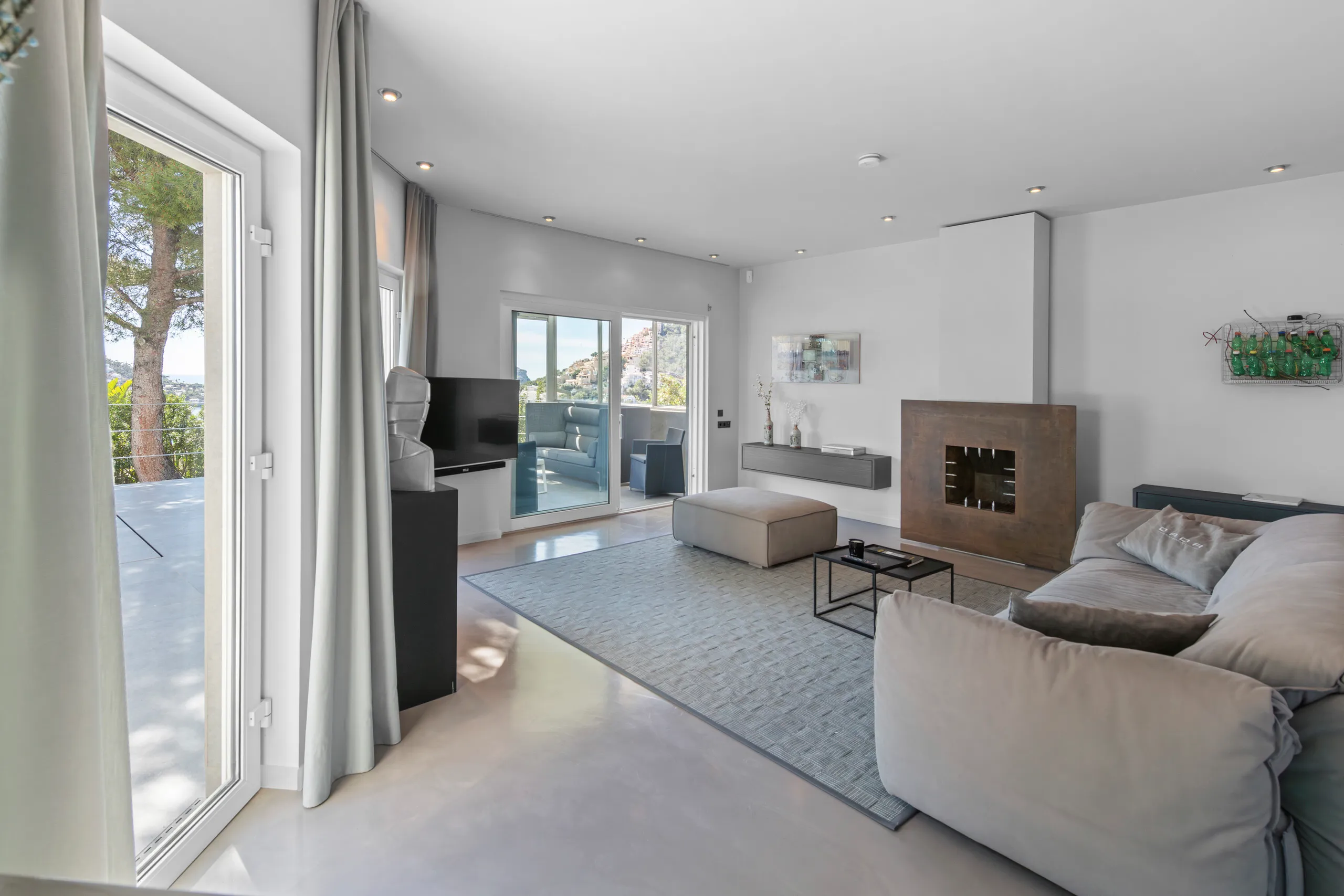 Moderna Vila de disseny amb vista al port a Port Andratx-9