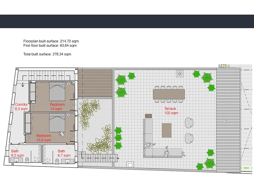 Im Bau befindliches Dorfhaus in Establiments-14