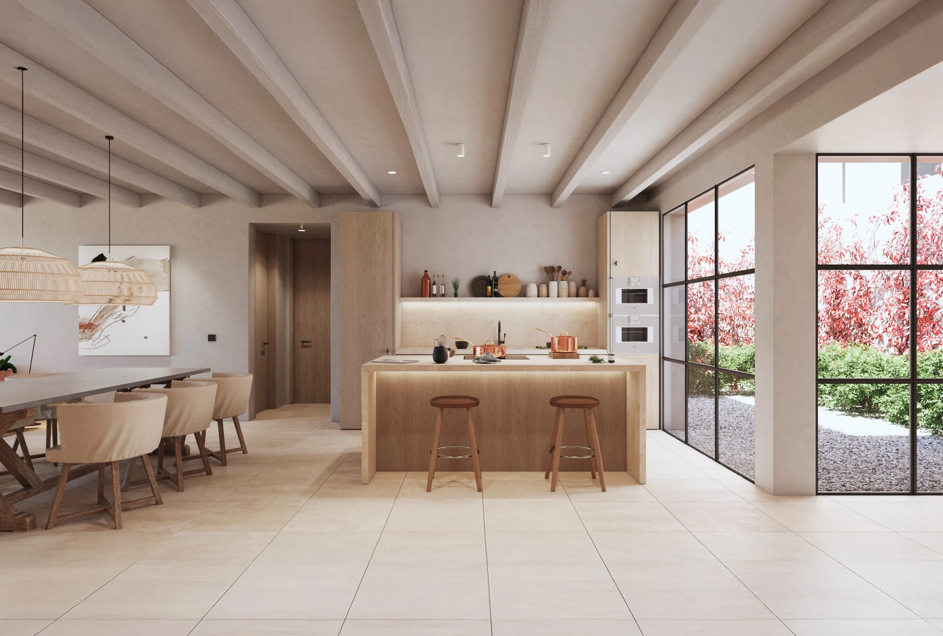 Dorpshuis in aanbouw in Establiments-3