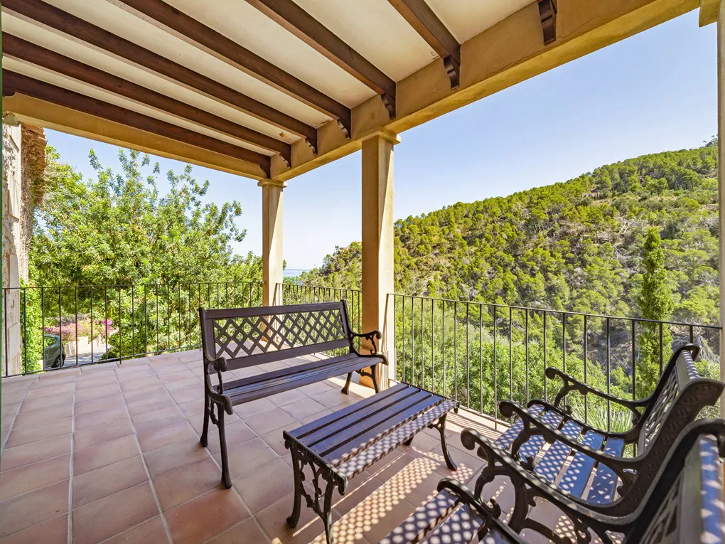 Schöne Finca mit Pool und atemberaubender Aussicht in Banyalbufar – befristete Miete-41