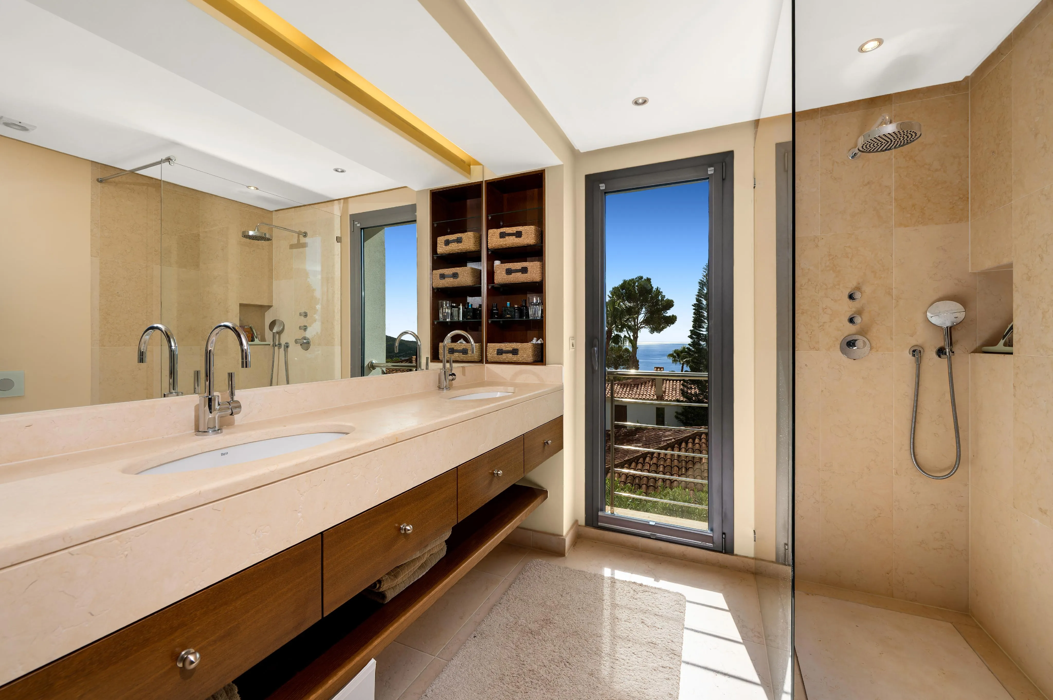 Modern villa with spectacular views of the sea and bay-10