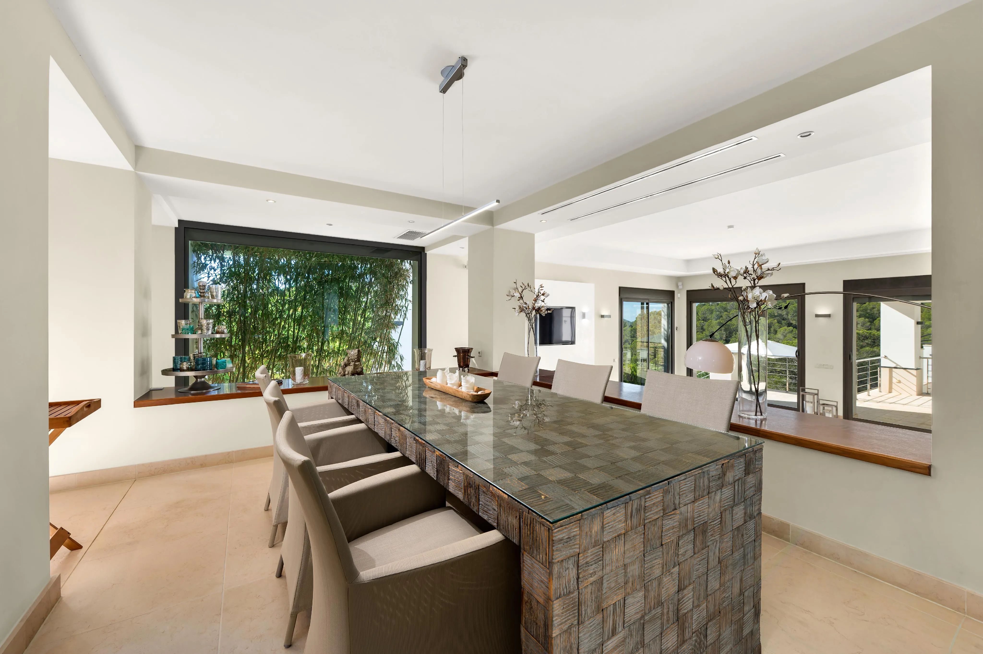 Modern villa with spectacular views of the sea and bay-5