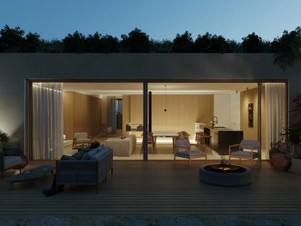 Fantastisk projekt med pool i Caimari-11