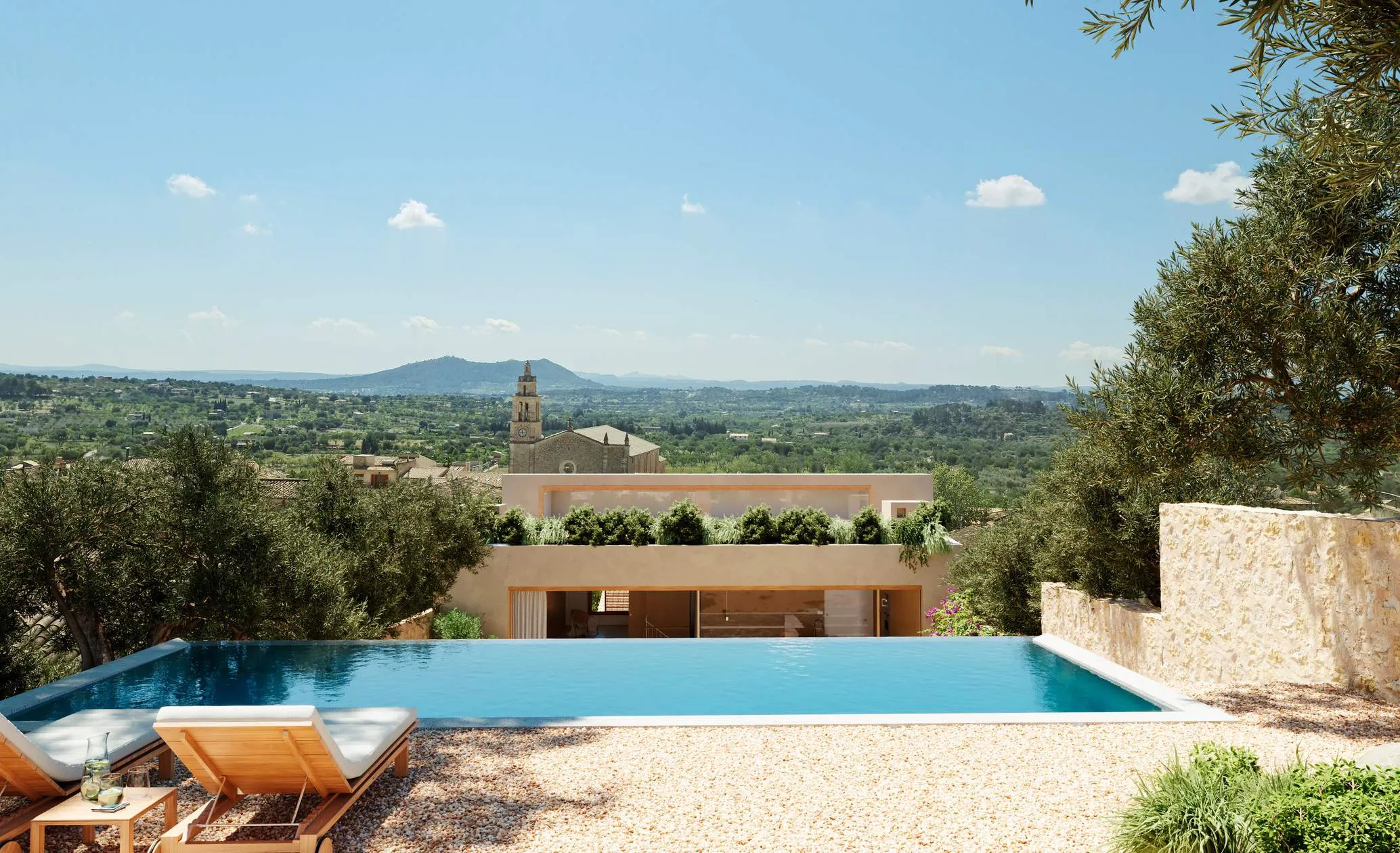 Fantastisk projekt med pool i Caimari-1