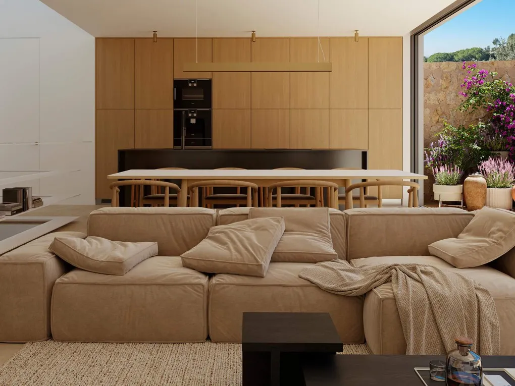 Fantastisk projekt med pool i Caimari-5