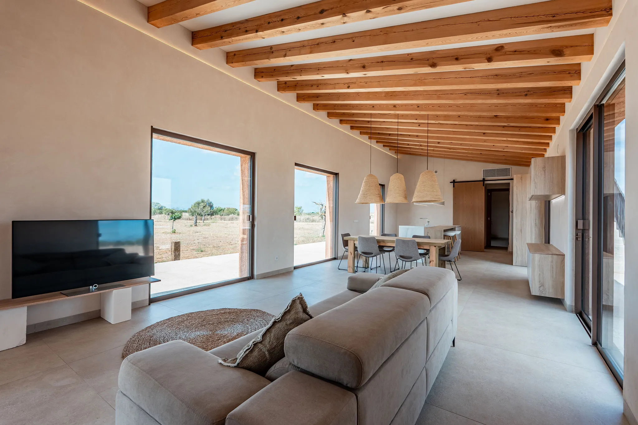 Moderne nybygget finca nær Es Trenc-4