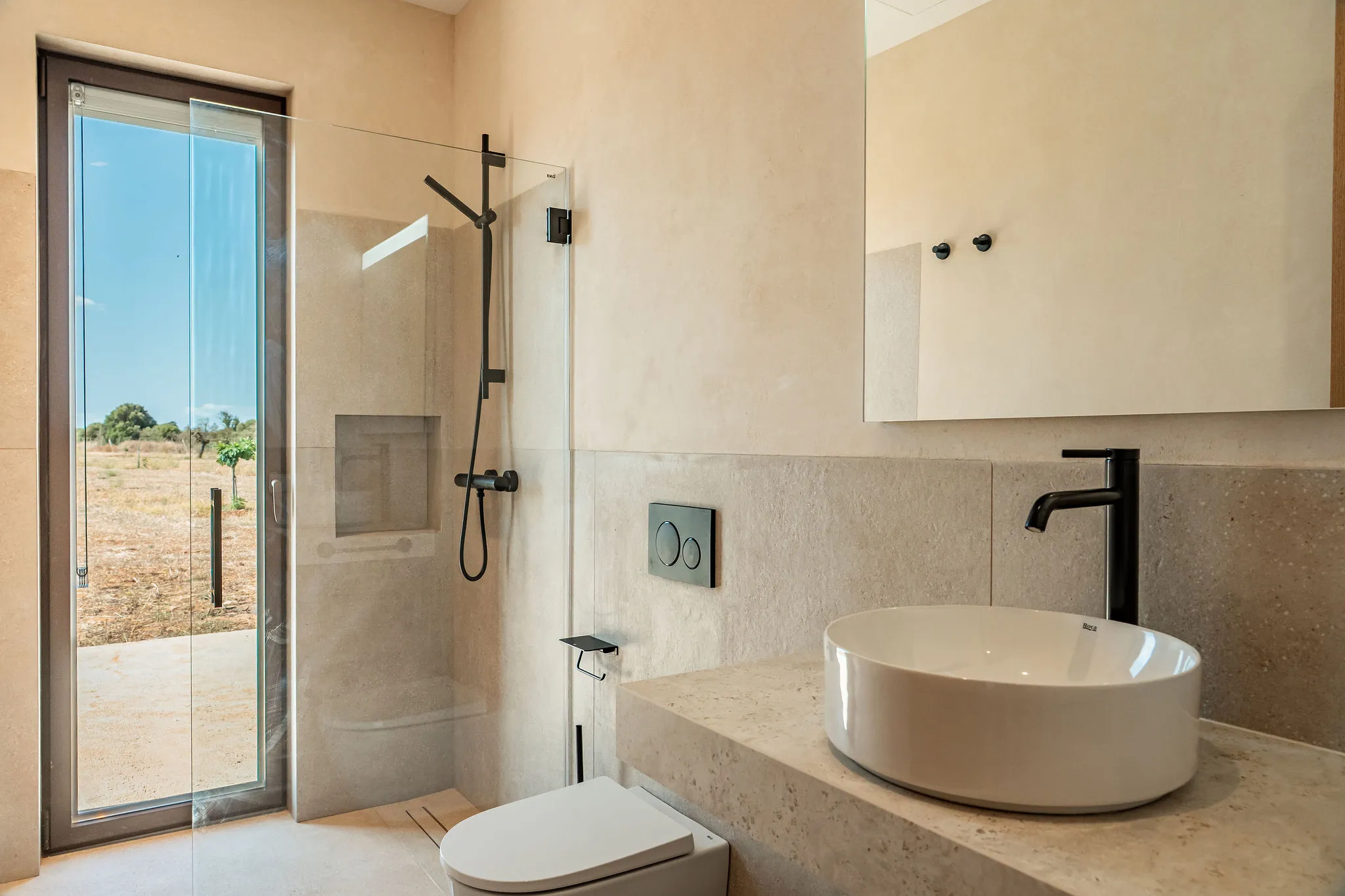 Moderne nybygget finca nær Es Trenc-8