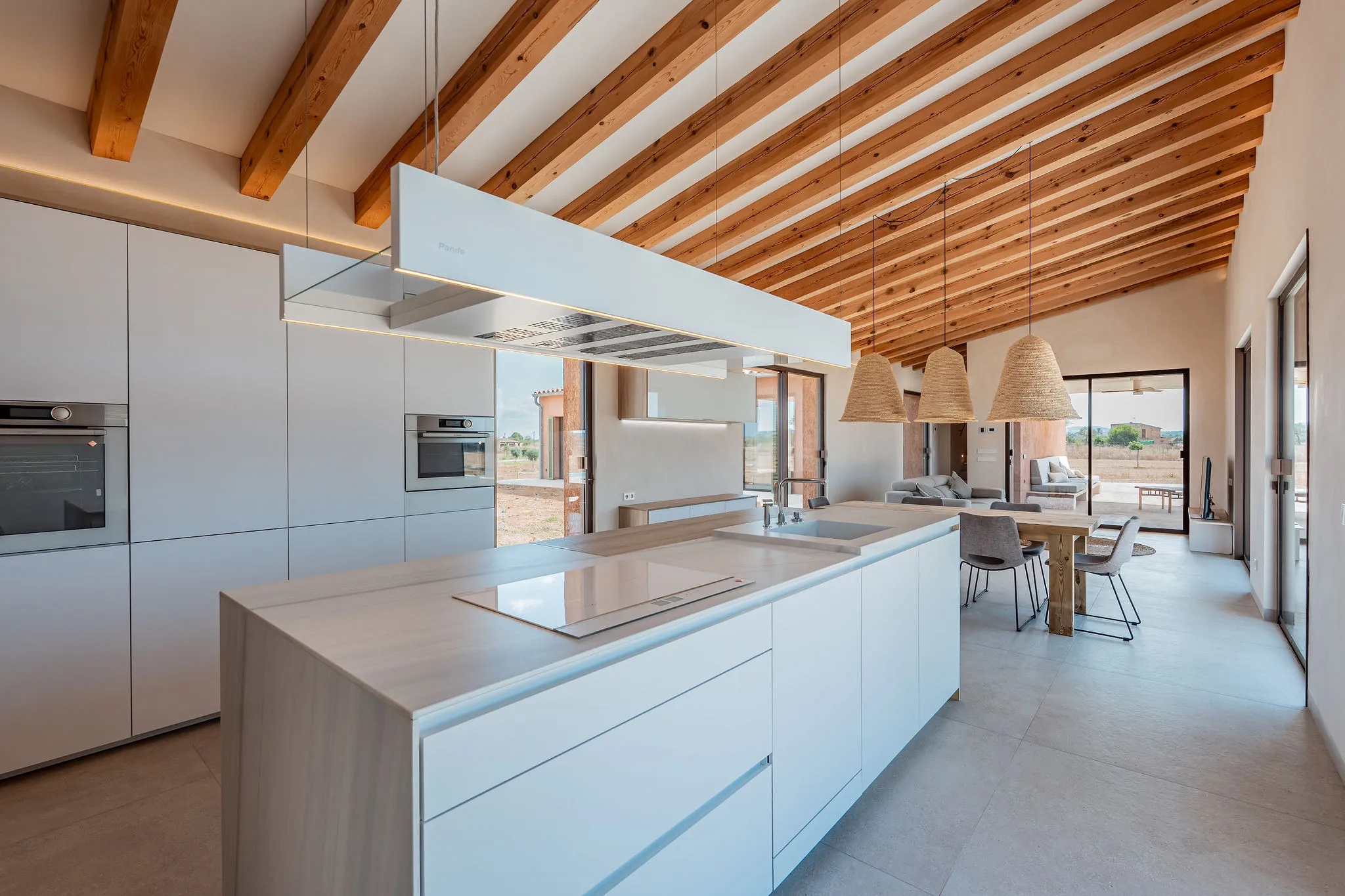 Moderne nybygget finca nær Es Trenc-3