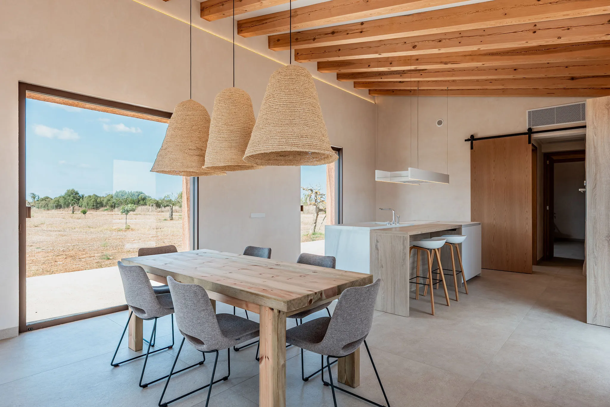 Moderne nybygget finca nær Es Trenc-2