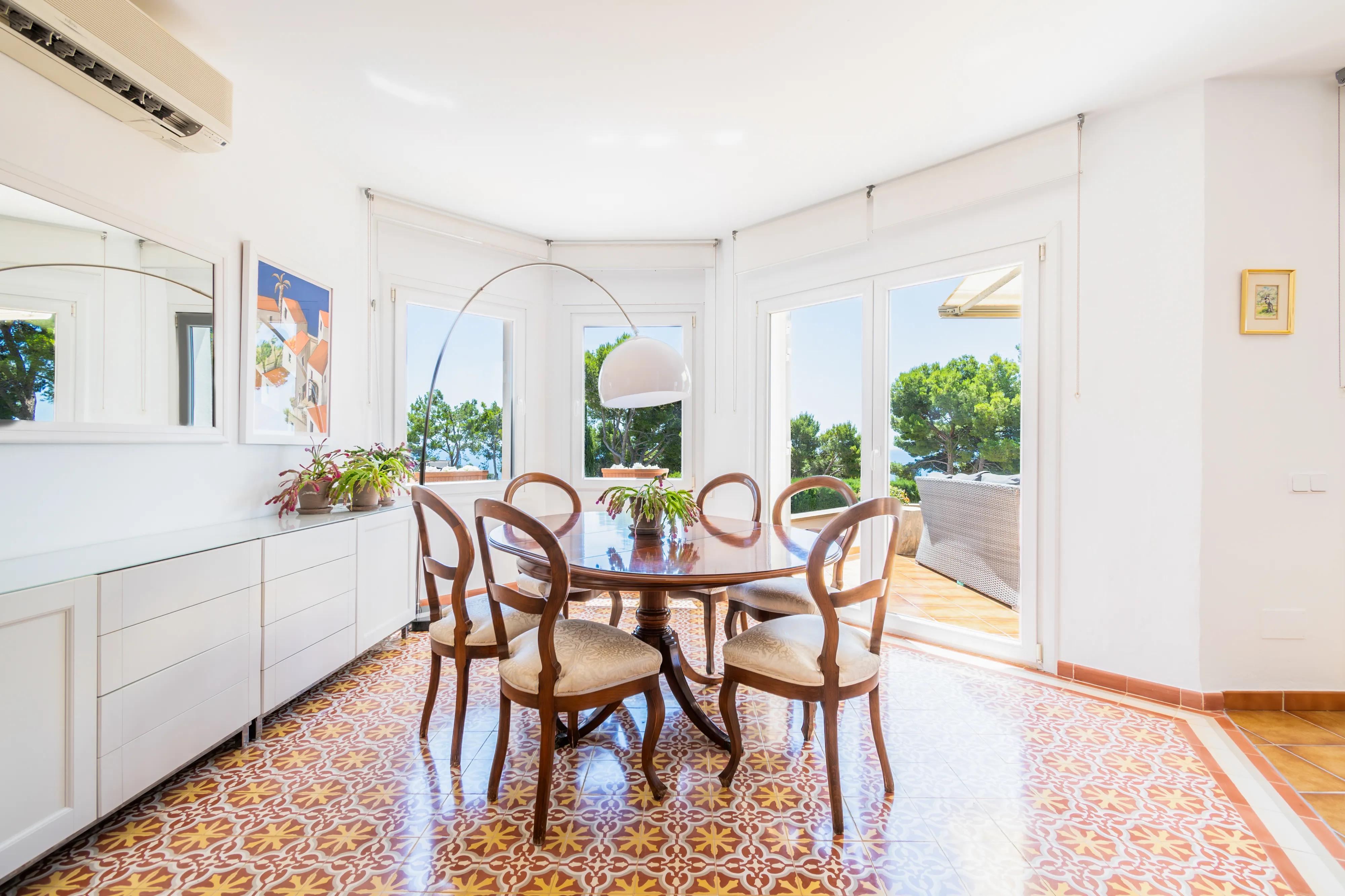 Charmerende middelhavsvilla med panoramaudsigt over havet i Costa d'en Blanes-8