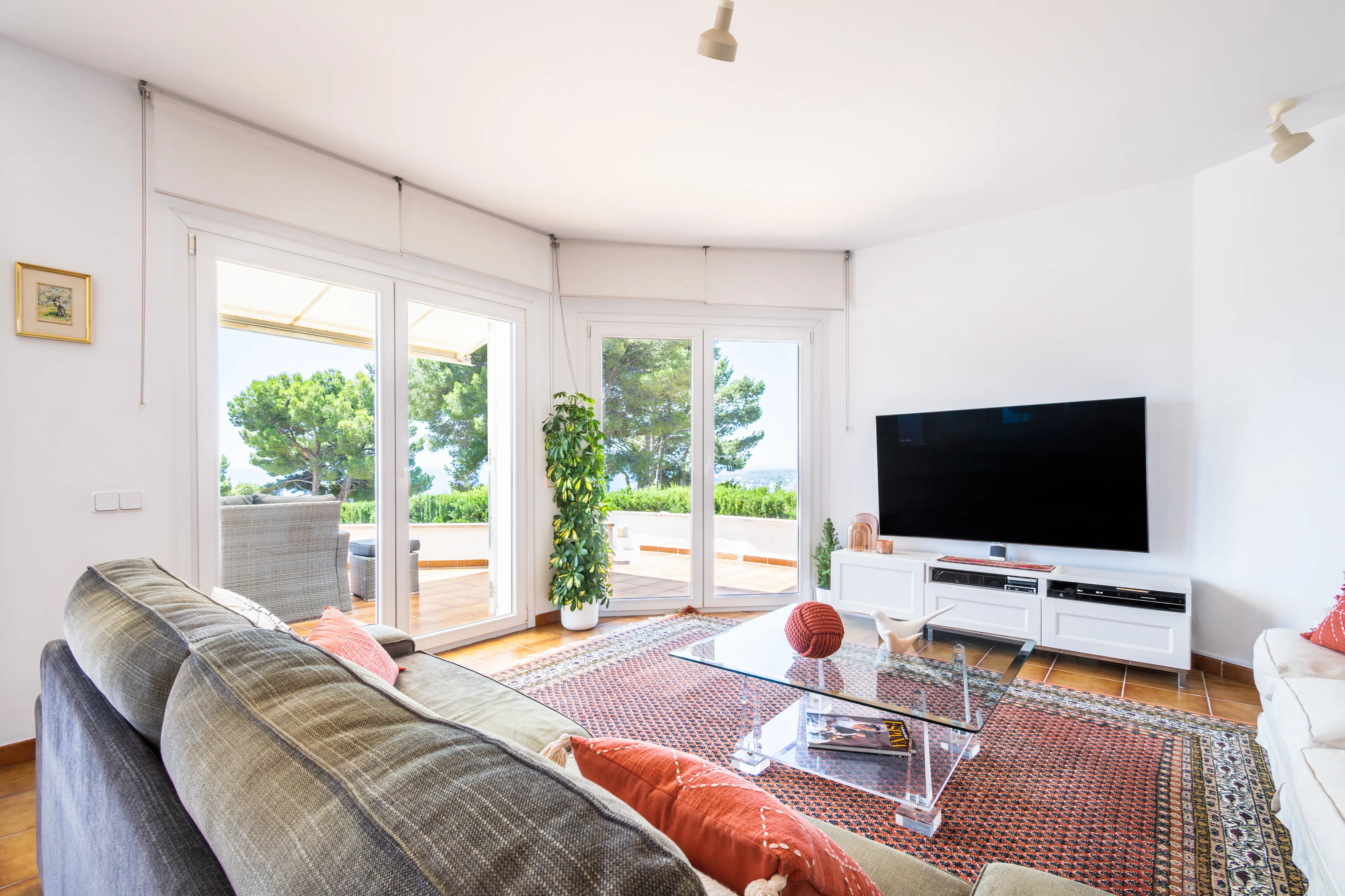 Charmerende middelhavsvilla med panoramaudsigt over havet i Costa d'en Blanes-4