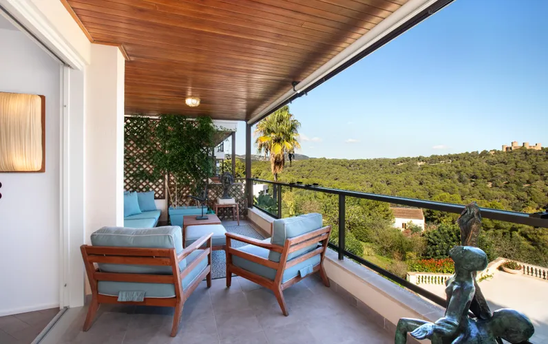 Maison de design exclusive avec vue panoramique à la Bonanova