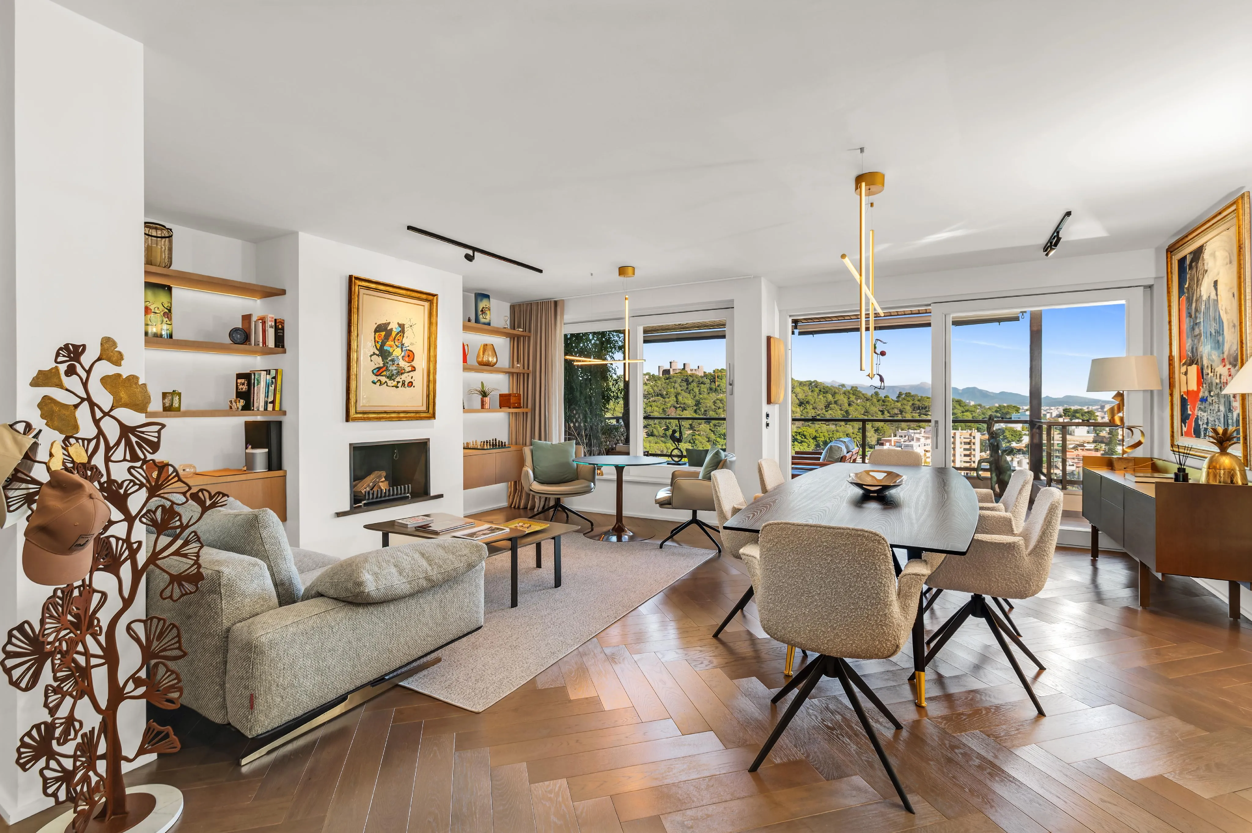 Residencia de diseño panorámico sobre Palma-2