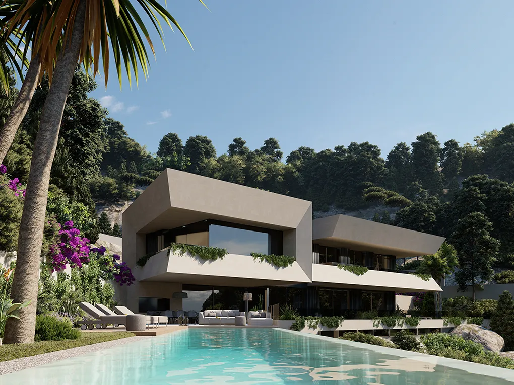 Działka budowlana z panoramicznym widokiem w Son Vida-2