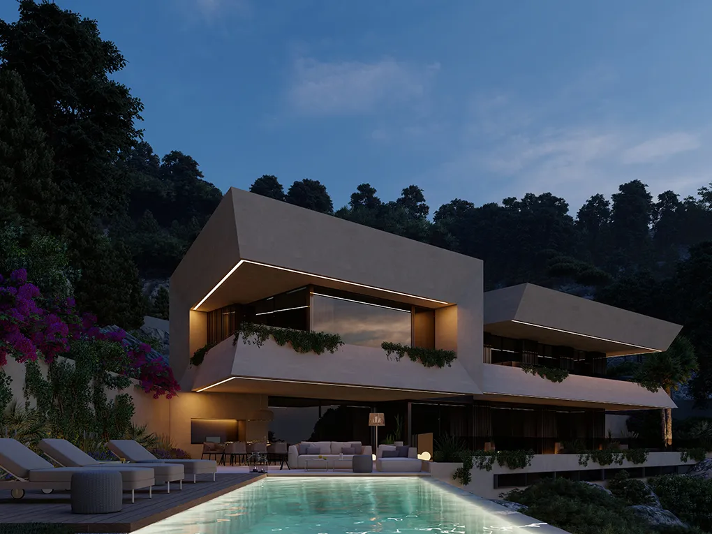 Działka budowlana z panoramicznym widokiem w Son Vida-9