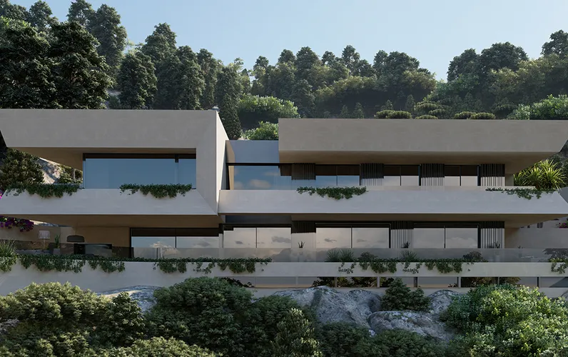 Terrain avec vue à Son Vida, Palma