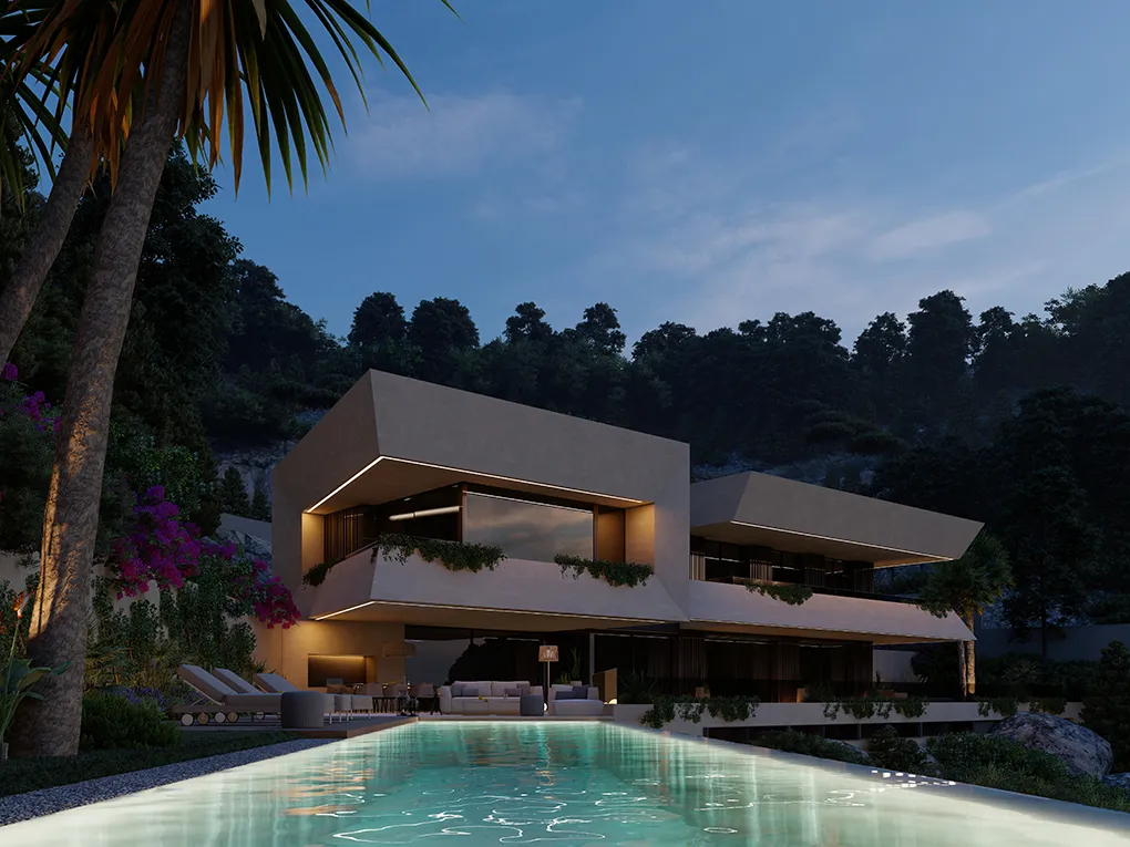 Działka budowlana z panoramicznym widokiem w Son Vida-8