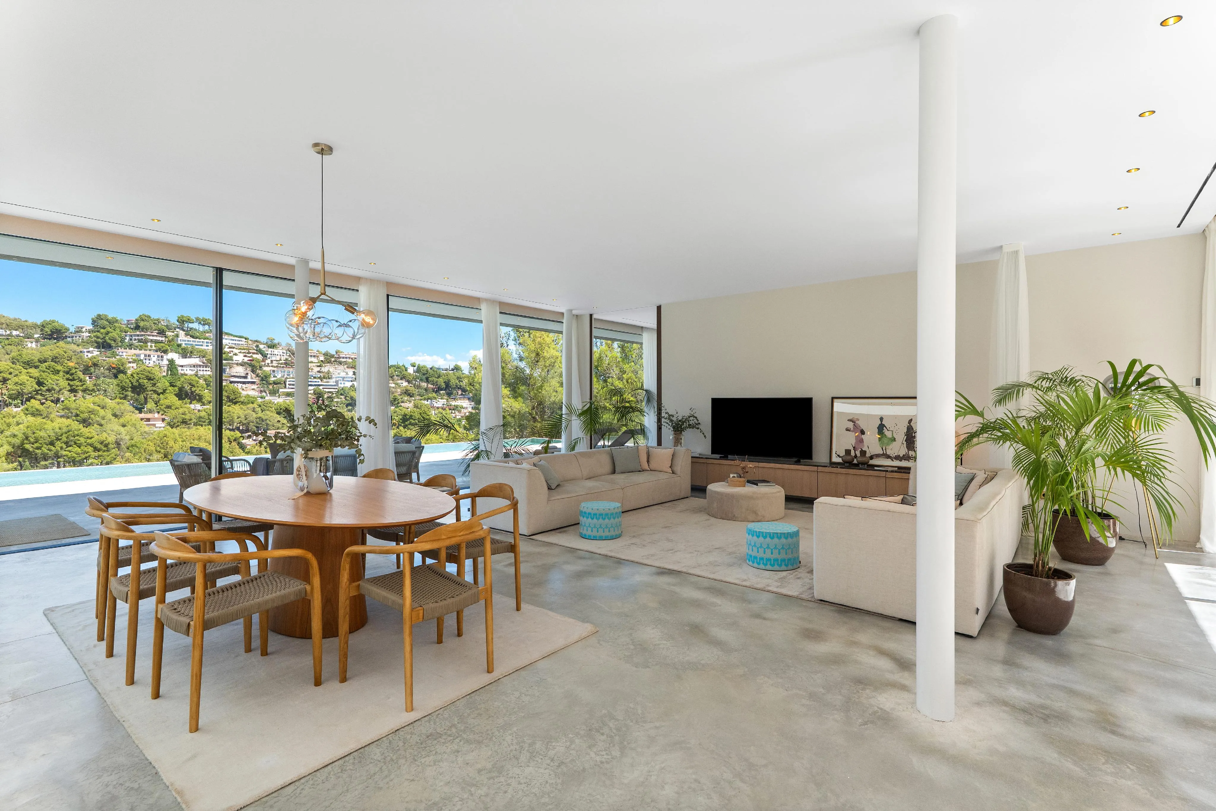 Elegante villa van architectonisch beton in Son Vida-6