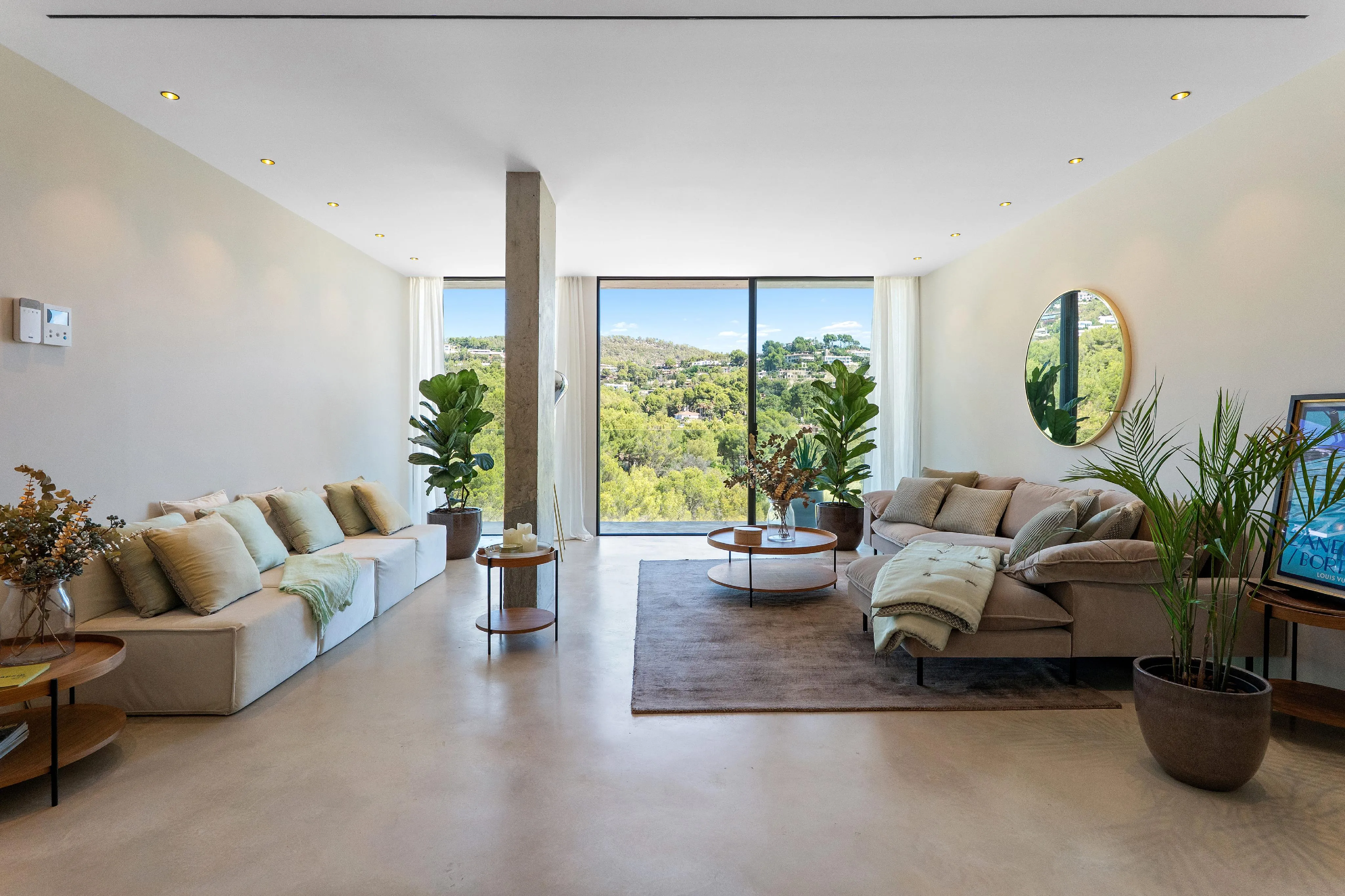 Elegante villa van architectonisch beton in Son Vida-4