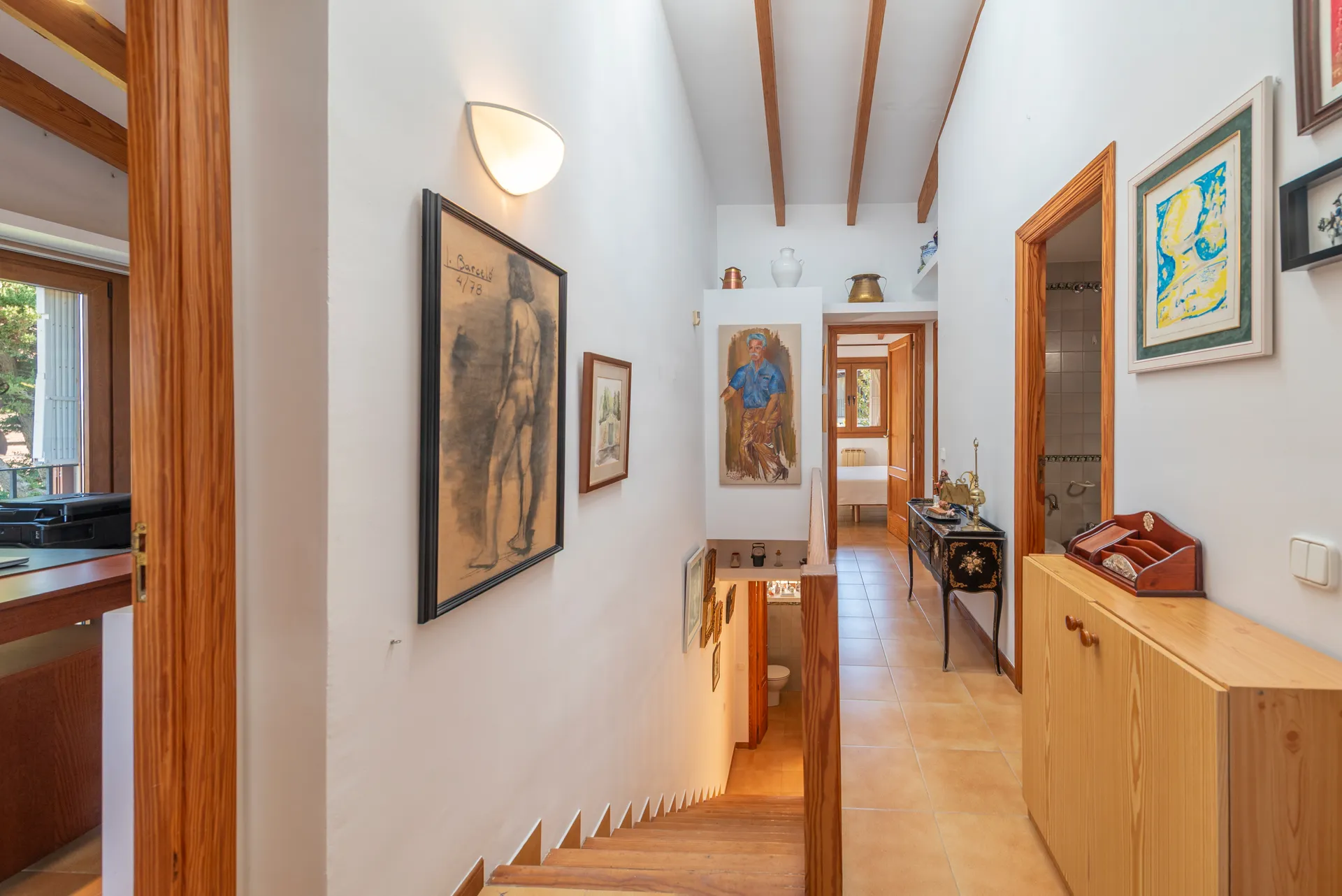 Charmantes zuhause: doppelhaushälfte, großer garten und spektakuläre aussicht in Valldemossa-15