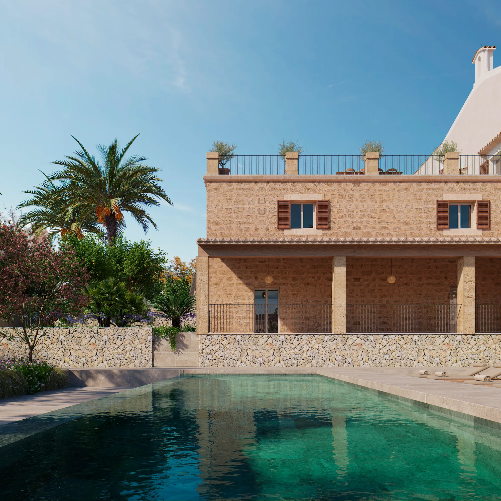 Exklusivt residens i den historiska mallorkinska Possessió Son Xigala-4