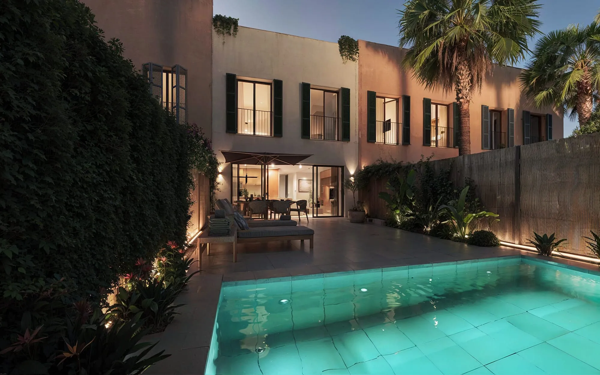 Эксклюзивный таунхаус в средиземноморском стиле с бассейном и гаражом-4