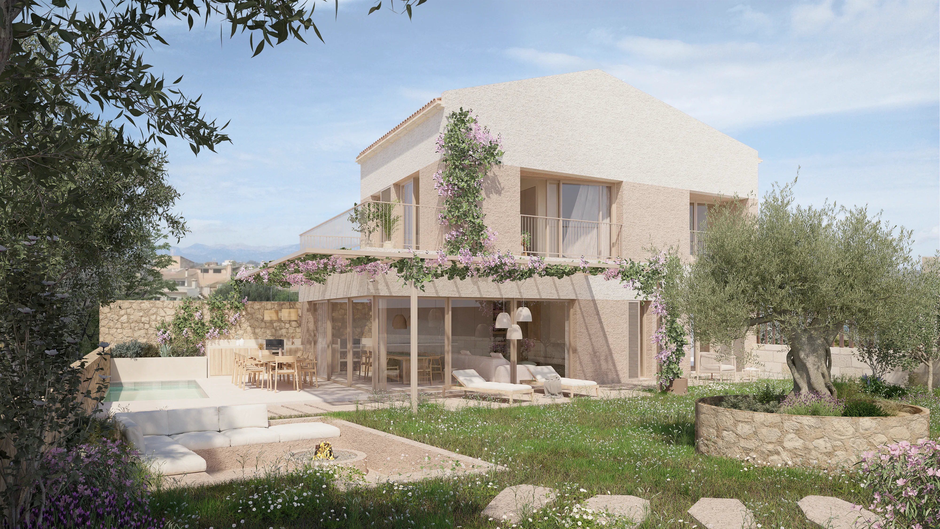 Den perfekte balance mellem autenticitet og moderne komfort i Maria de la Salut-3