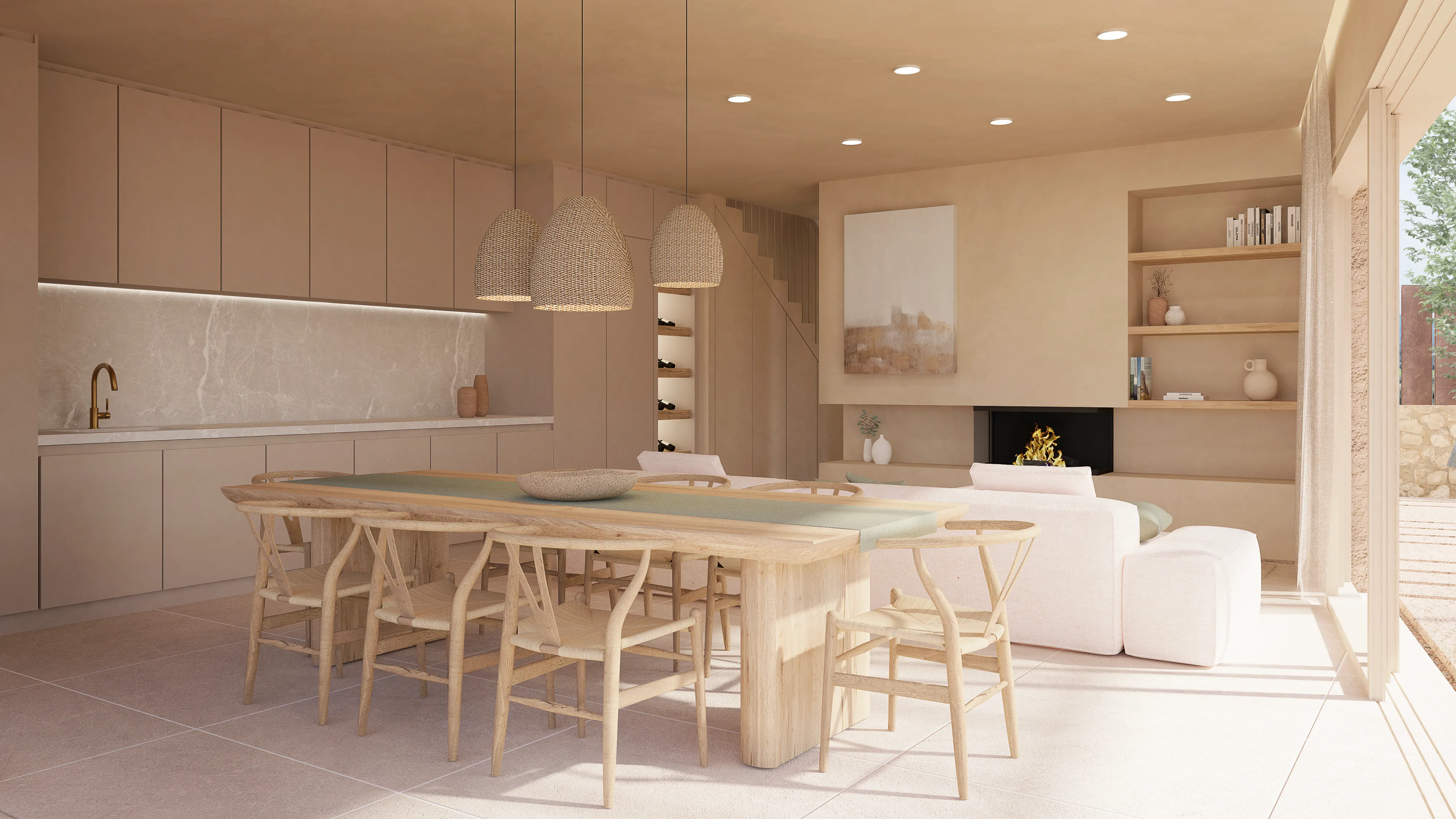 Den perfekta balansen mellan äkthet och modern komfort i Maria de la Salut-5