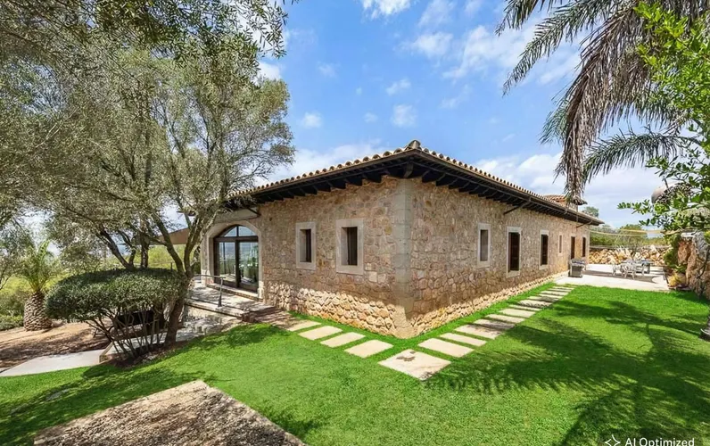 Finca z panoramicznym widokiem na góry i morze