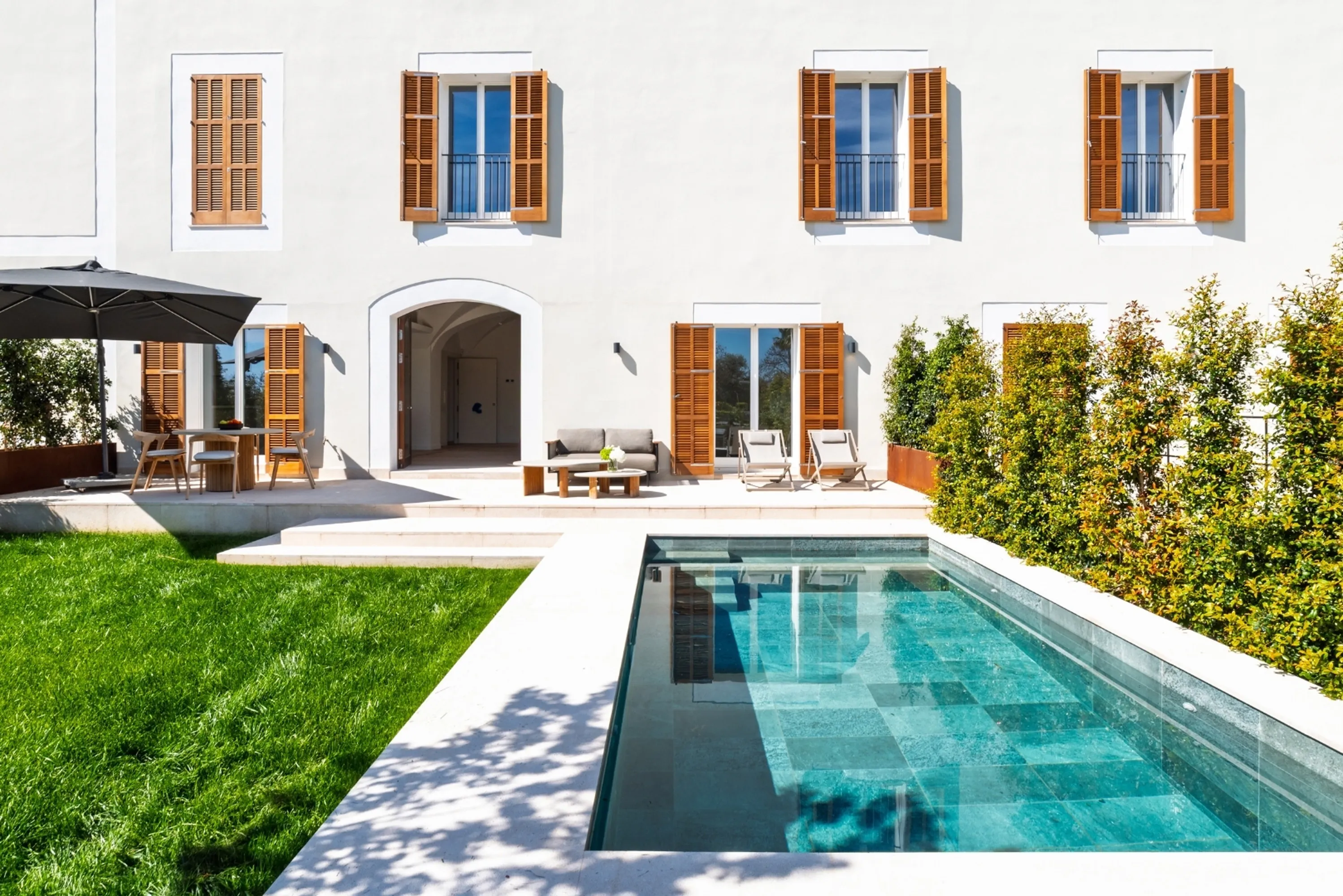 Spazioso appartamento duplex con piscina privata nella storica Possessió Son Xigala di Maiorca-1