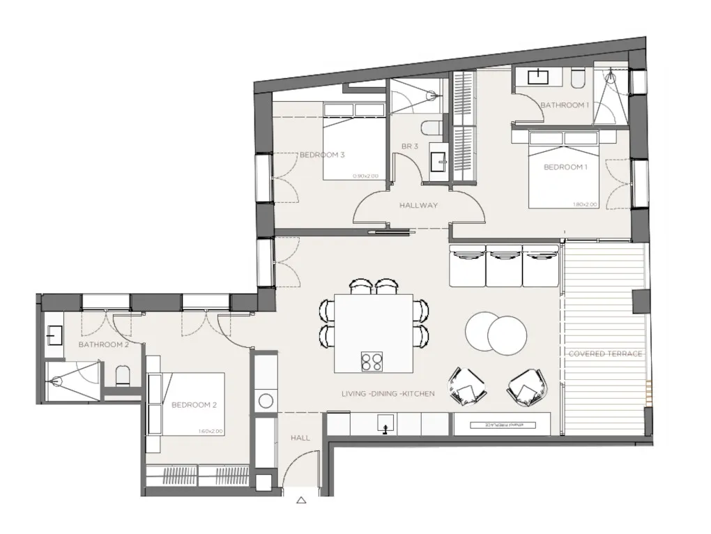 Spazioso appartamento in un nuovo complesso esclusivo nel porto di Palma-21