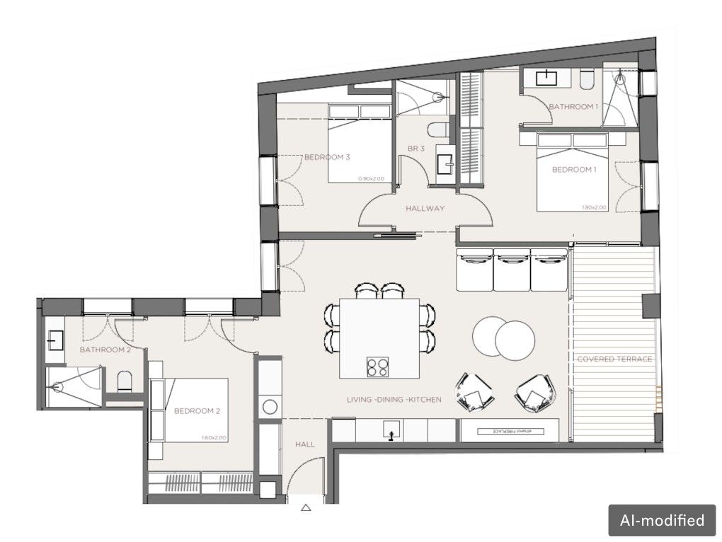 Appartement spacieux dans un nouveau complexe exclusif dans le port de Palma-21