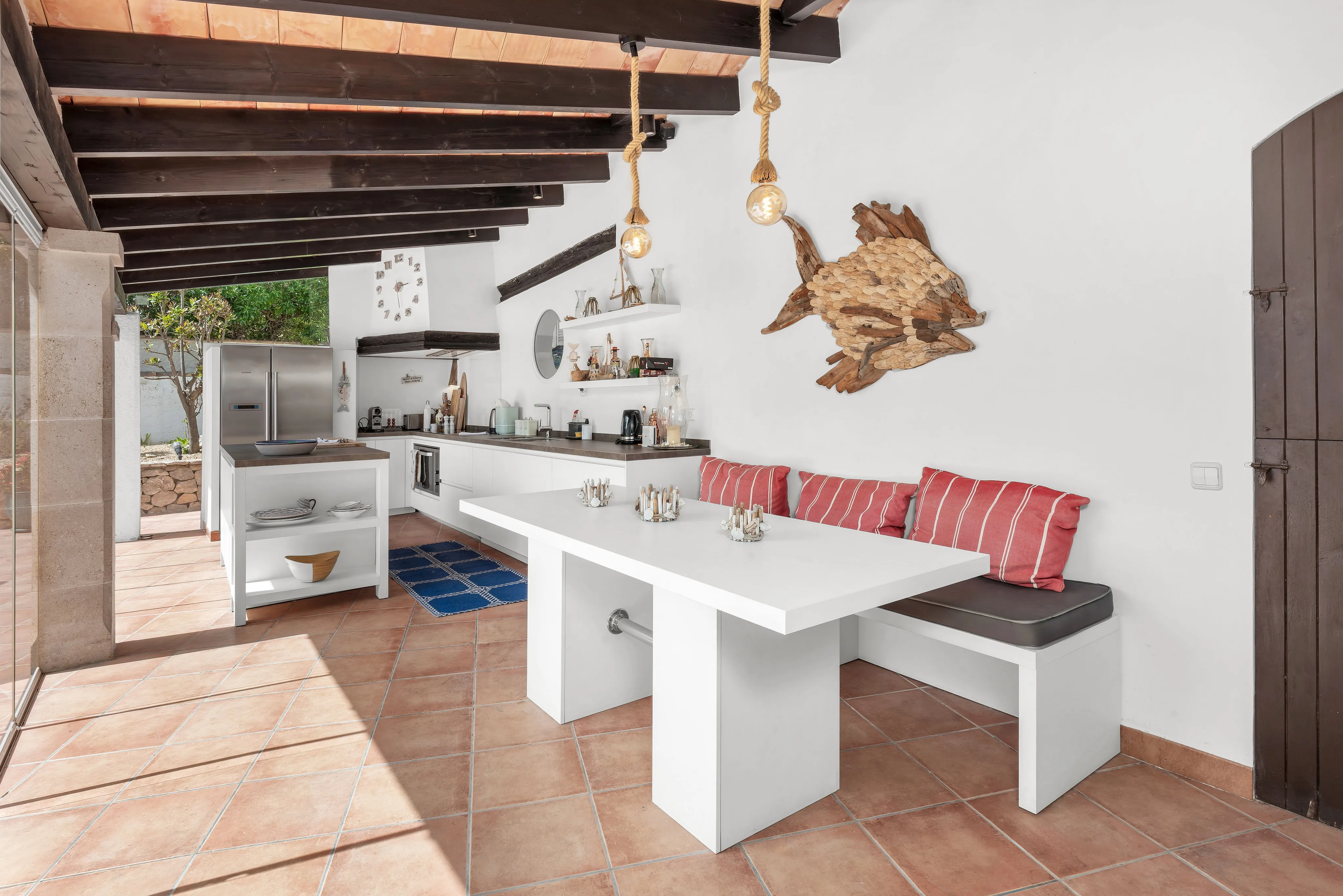 Mediterranean villa with panoramic views and partial harbour views-17