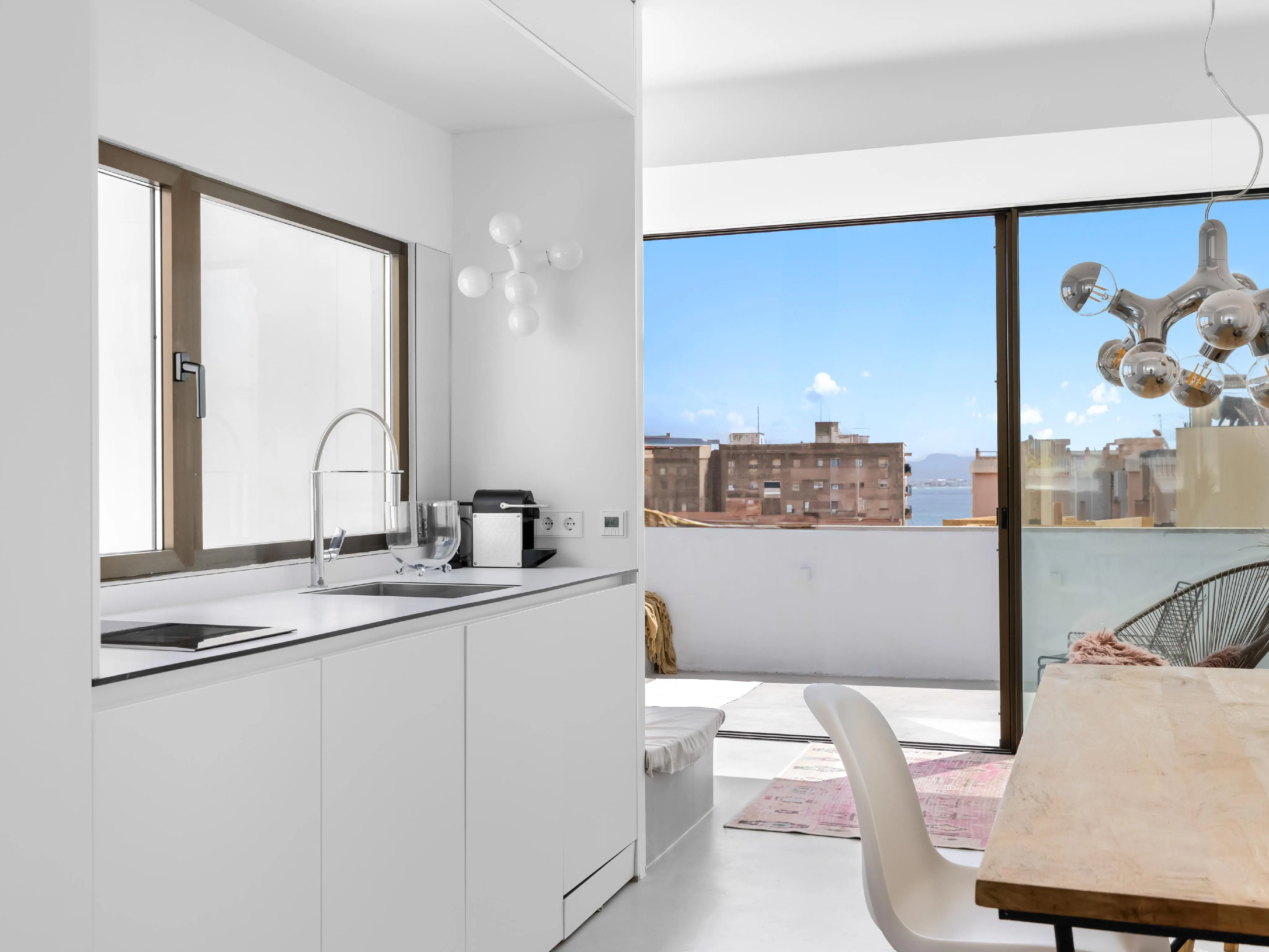 Studio z 360-stopniowym widokiem na dachy Palmy - El Terreno-4