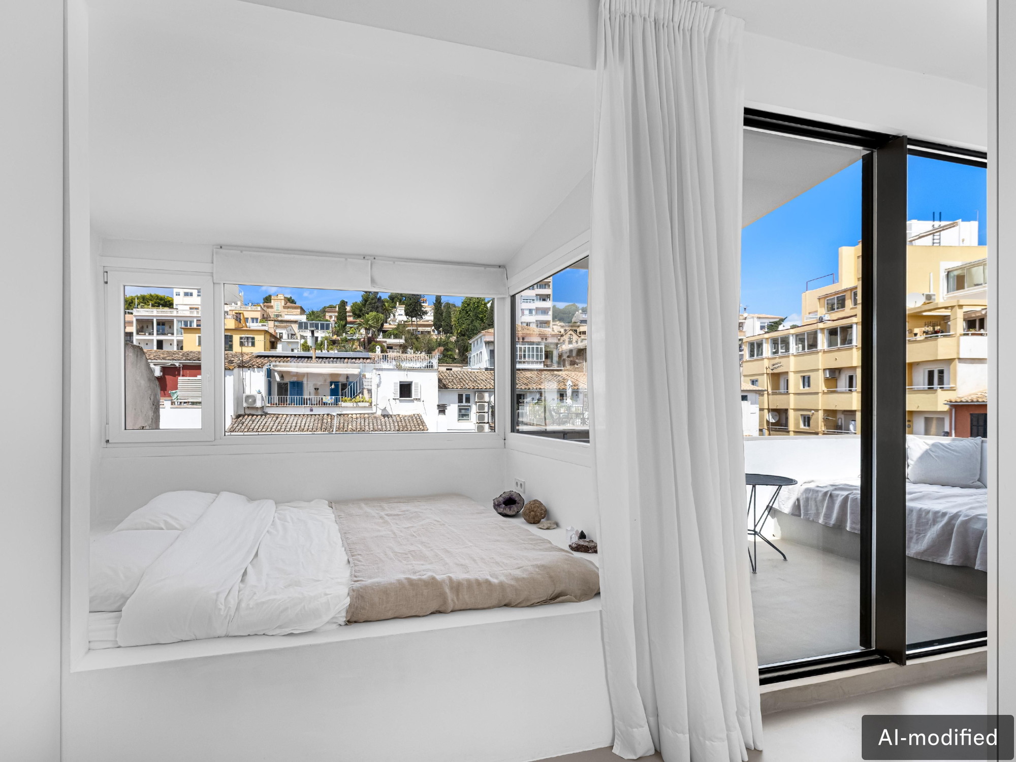 Studio with 360º view over the rooftops of Palma – El Terreno-6