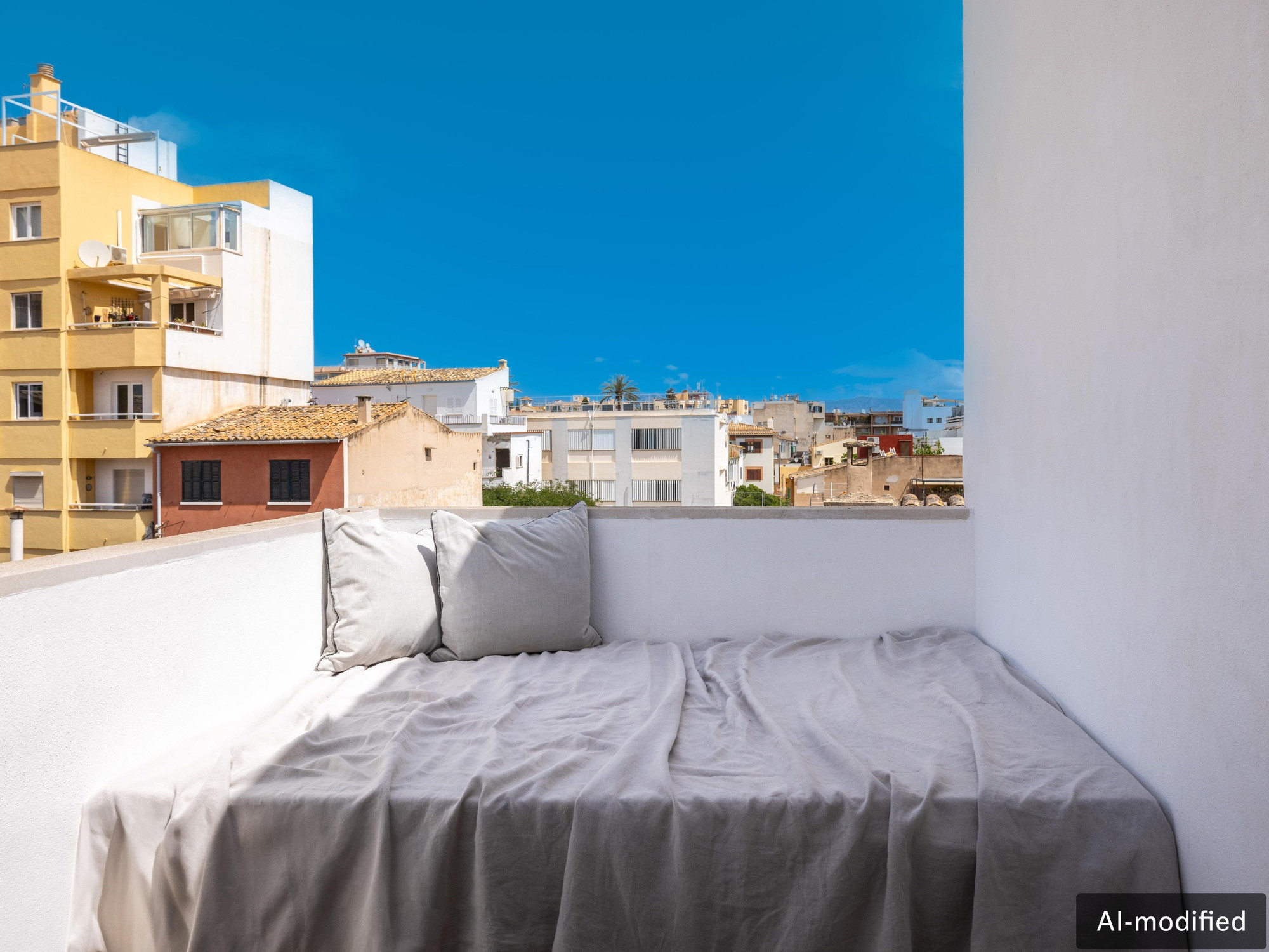 Studio with 360º view over the rooftops of Palma – El Terreno-10